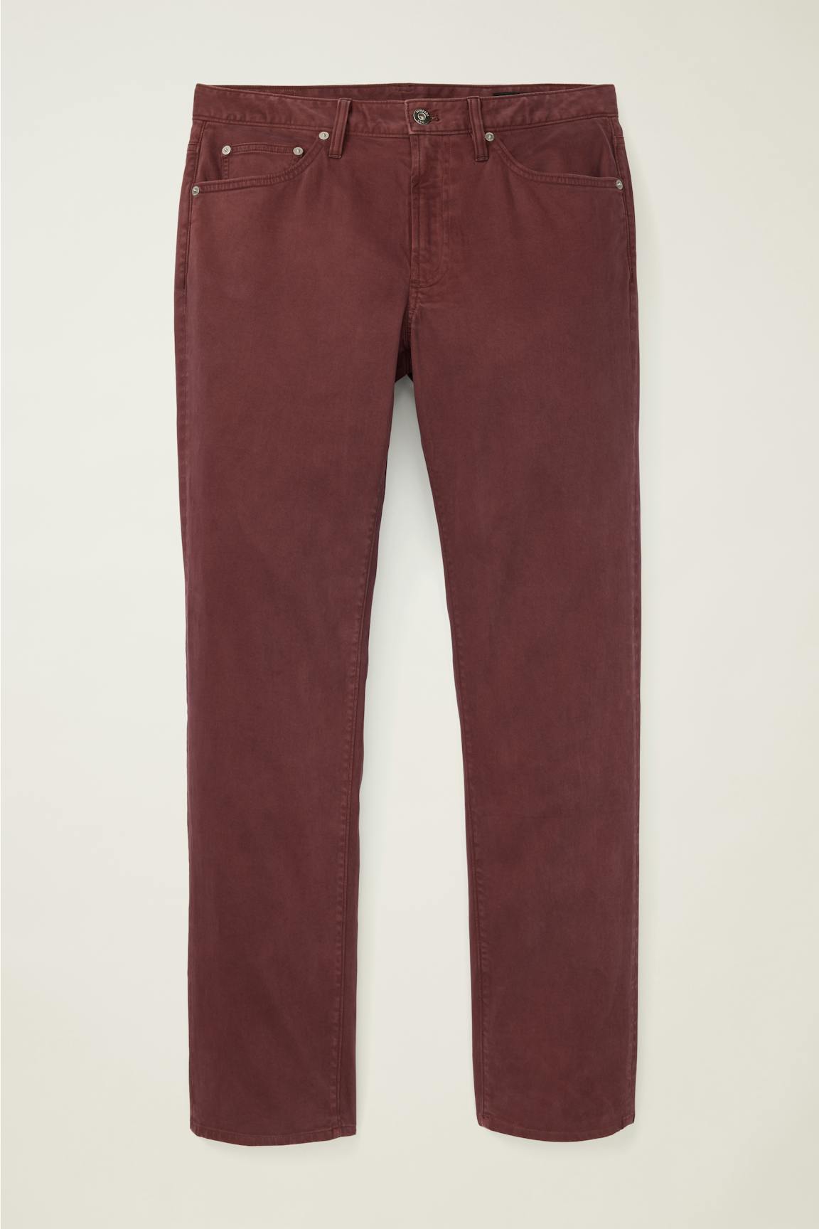 Italian Brushed 5-Pocket Pants / Bonobos - chocolate brown