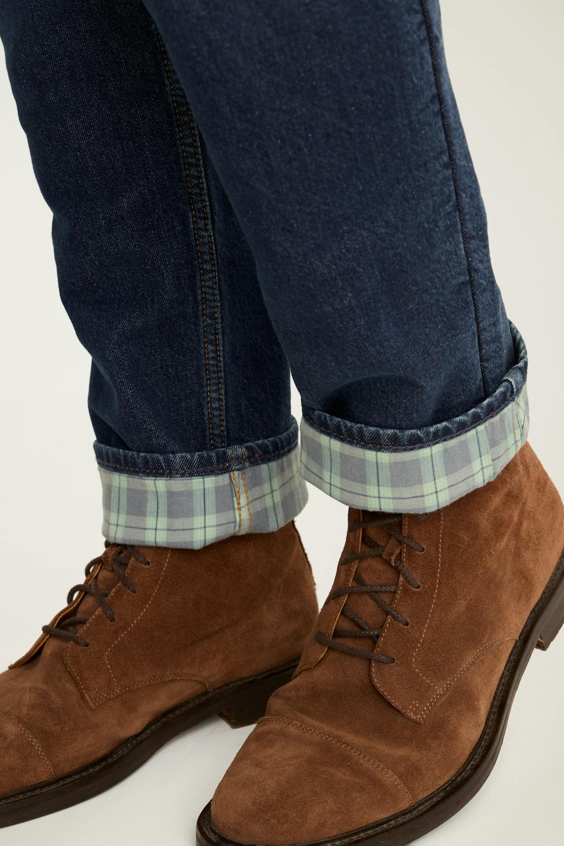 Fireside Flannel Lined Jean / Bonobos - dark blue wash