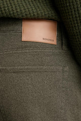 Ridgewood Textured 5-Pocket Pant / Bonobos - olive green twill