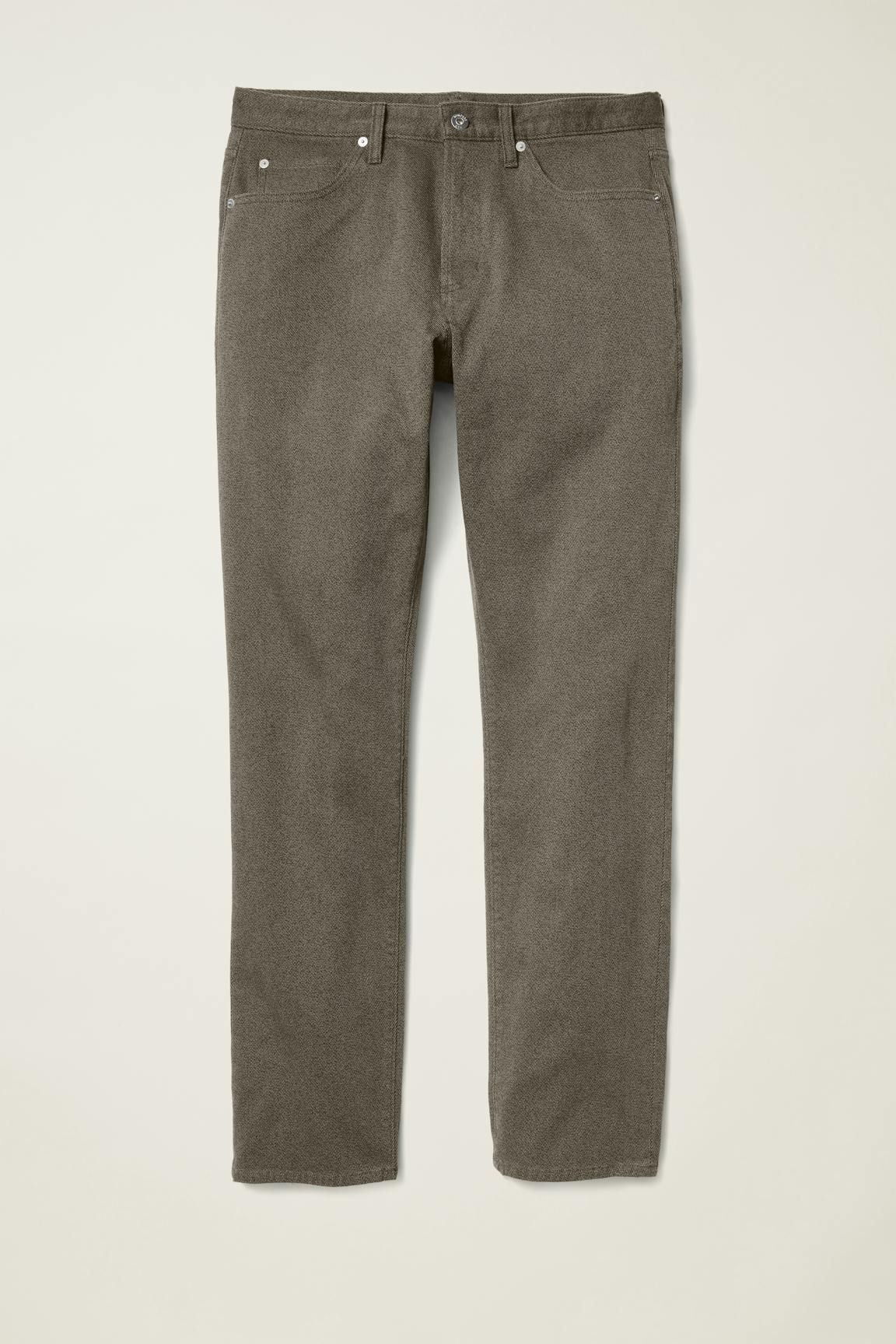 Ridgewood Textured 5-Pocket Pant / Bonobos - olive green twill