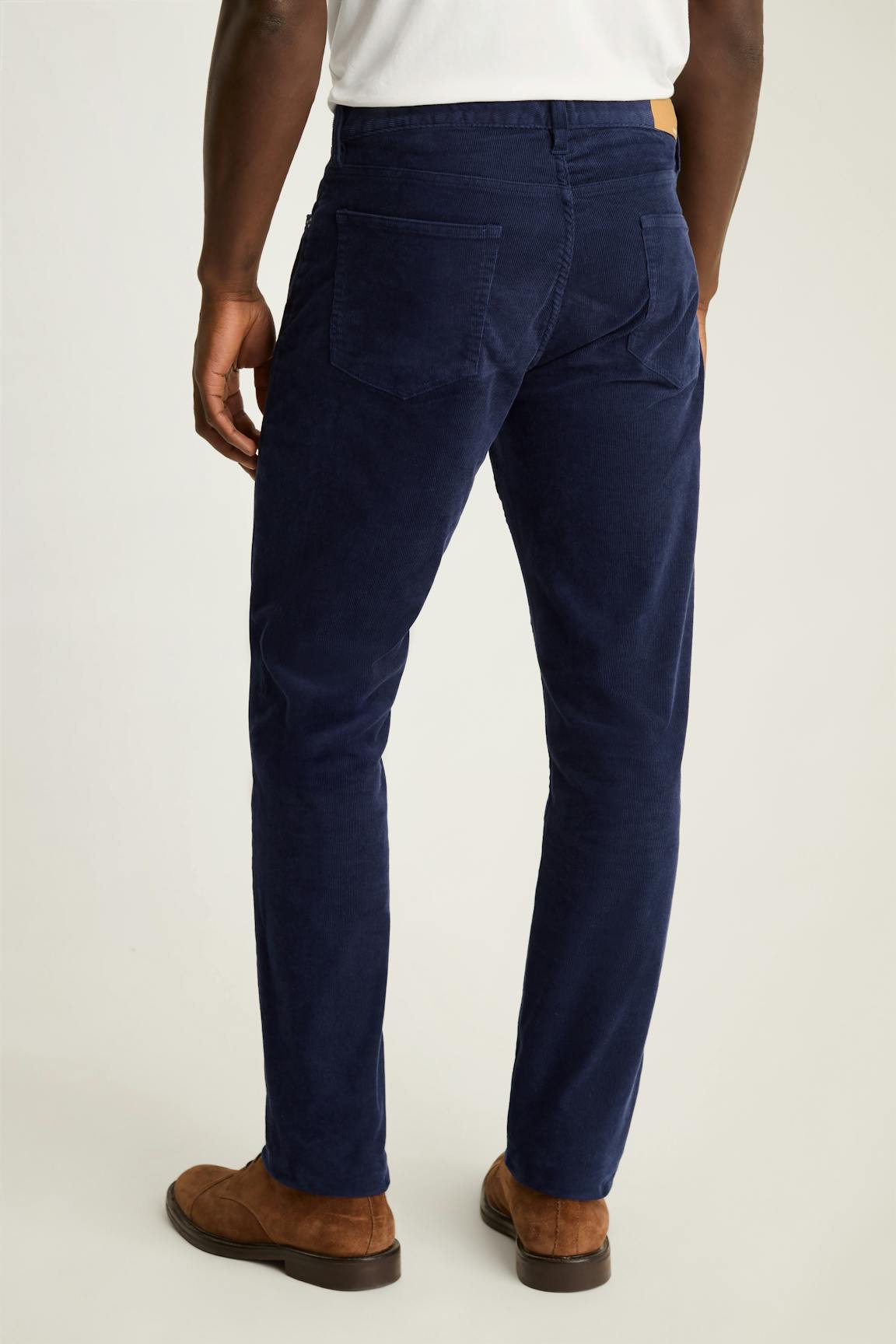 Corduroy 5-Pocket Pants / Bonobos - maritime blue