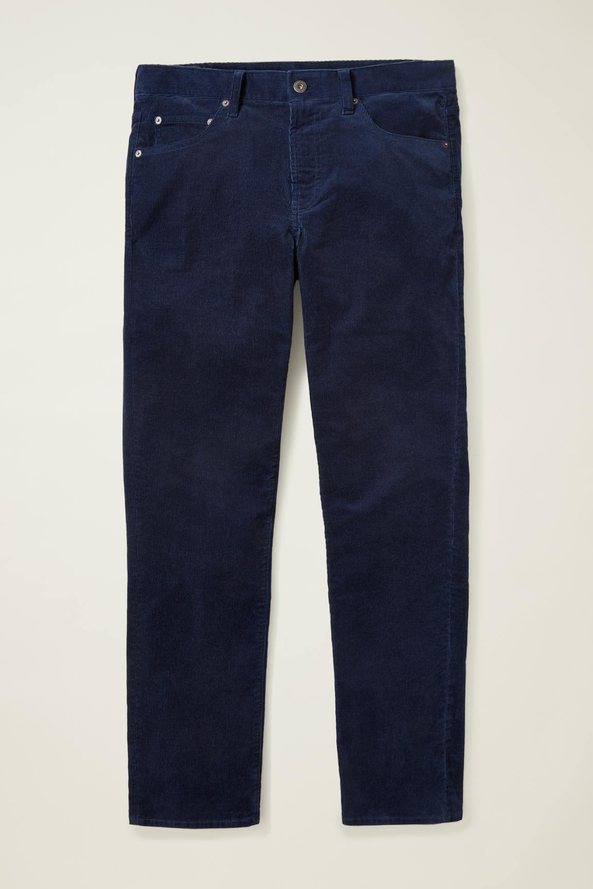 Corduroy 5-Pocket Pants / Bonobos - maritime blue