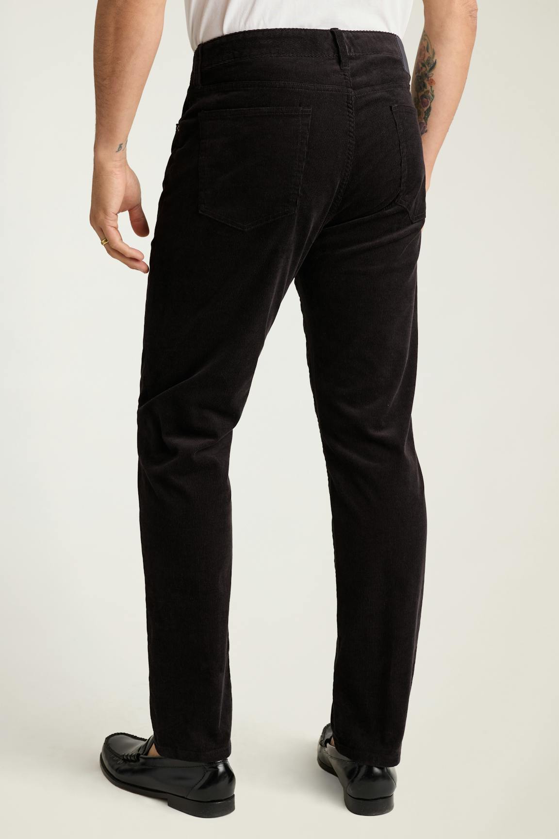 Corduroy 5-Pocket Pants / Bonobos - black