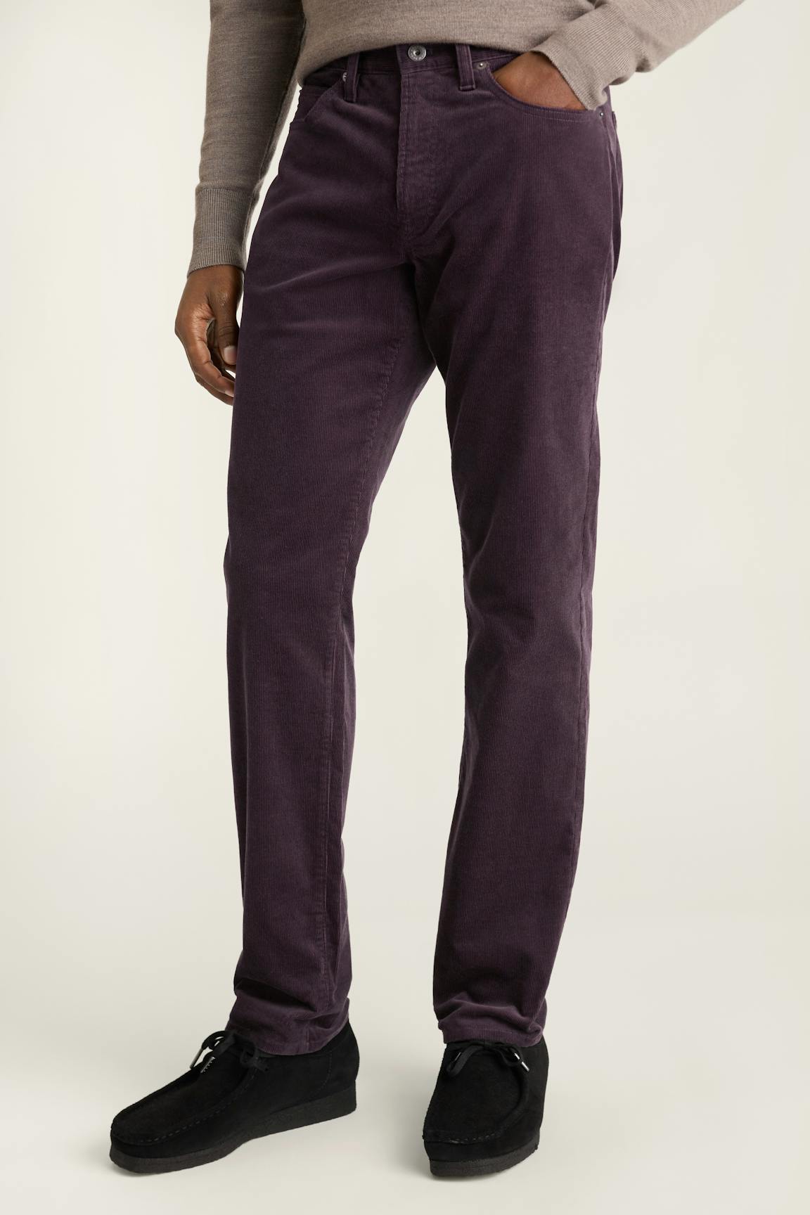 Corduroy 5-Pocket Pants / Bonobos - plum perfect
