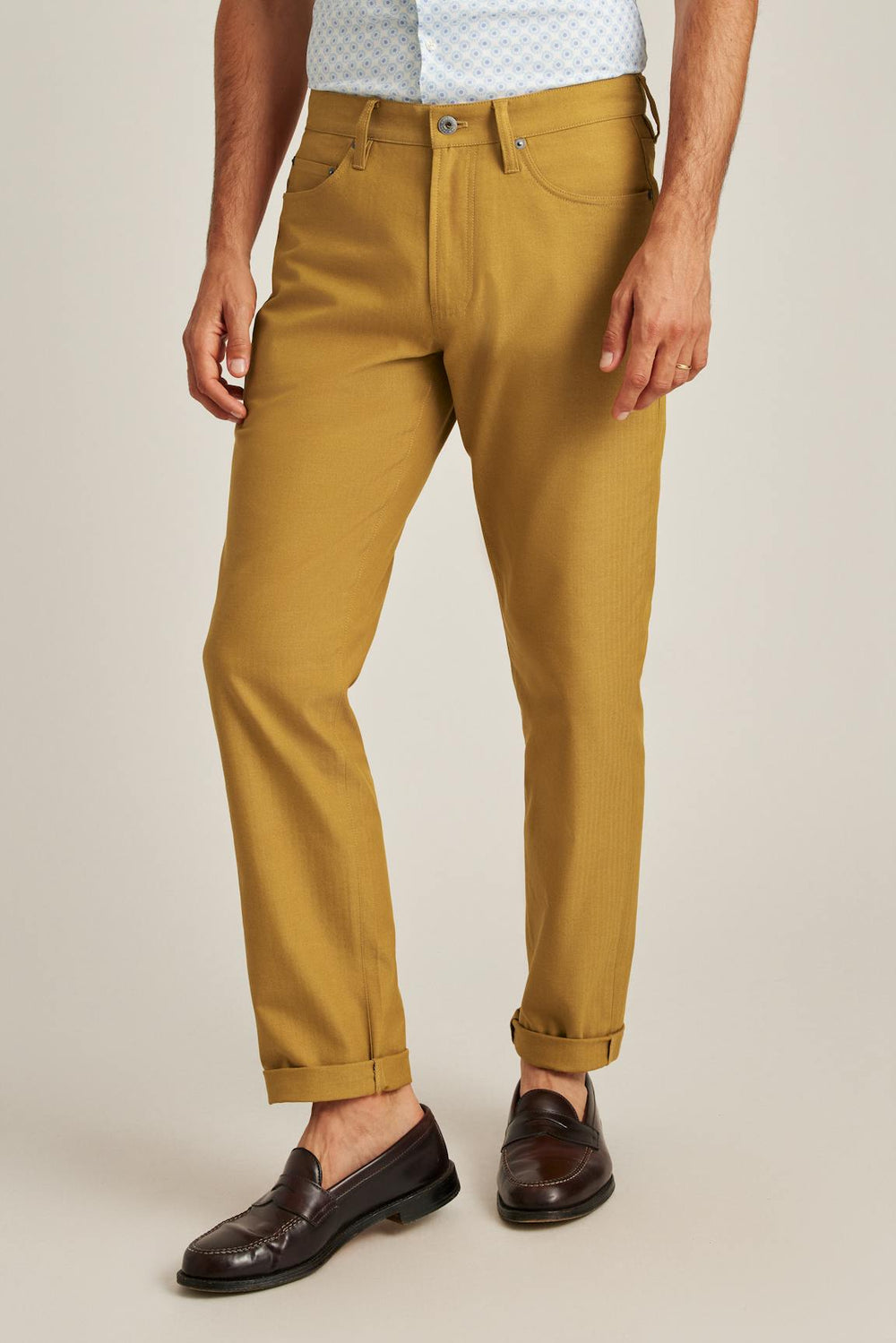 Herringbone 5-Pocket Pants / Bonobos - bronze medal
