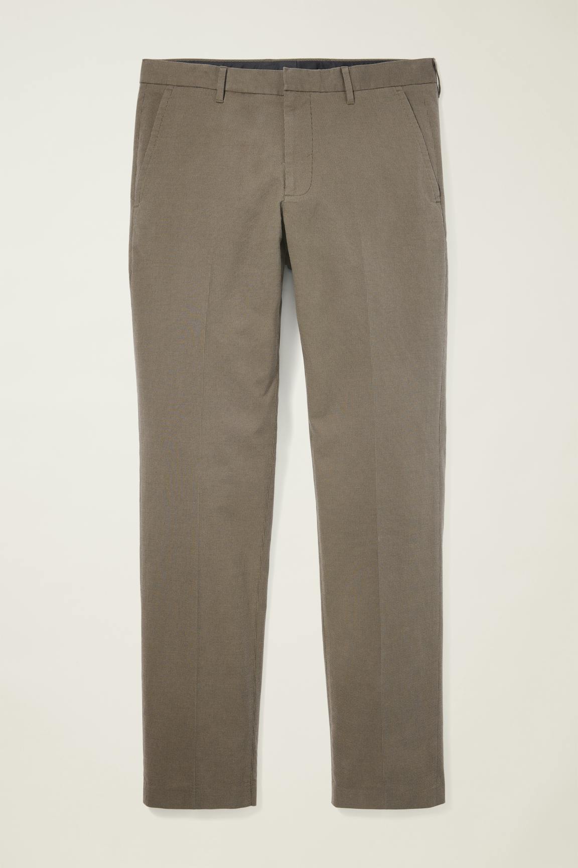 Weekday Warrior Dress Pants / Bonobos - wednesday olive houndstooth