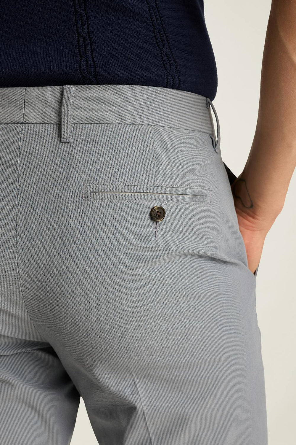 Weekday Warrior Dress Pants / Bonobos - tuesday grey blue stripe
