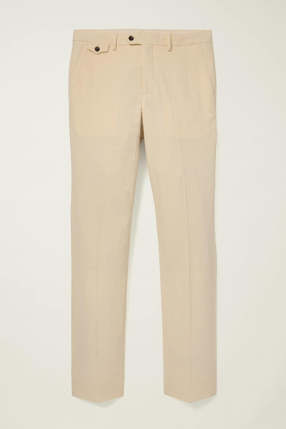 Jetsetter Italian Seersucker Dress Pant / Bonobos - ivory seersucker