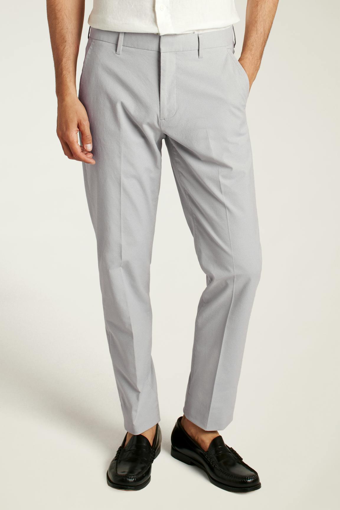 Weekday Warrior Dress Pants / Bonobos - tuesday grey houndstooth