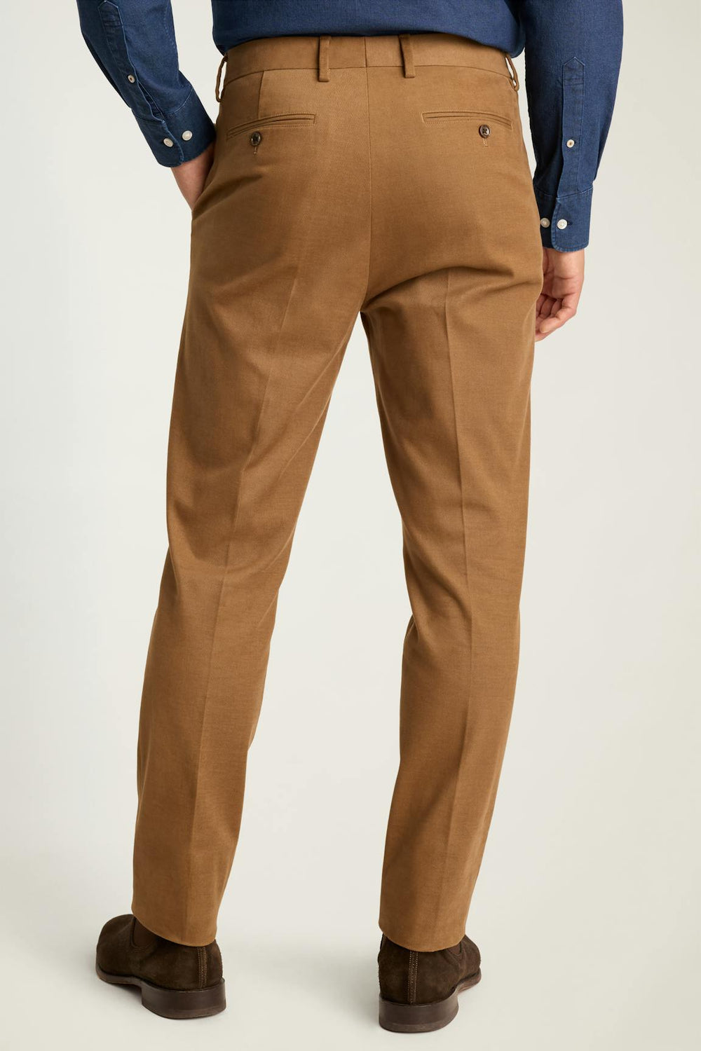 Jetsetter Italian Brushed Cotton Dress Pant / Bonobos - british khaki