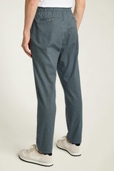 The Off Duty Pant / Bonobos - navy blue houndstooth