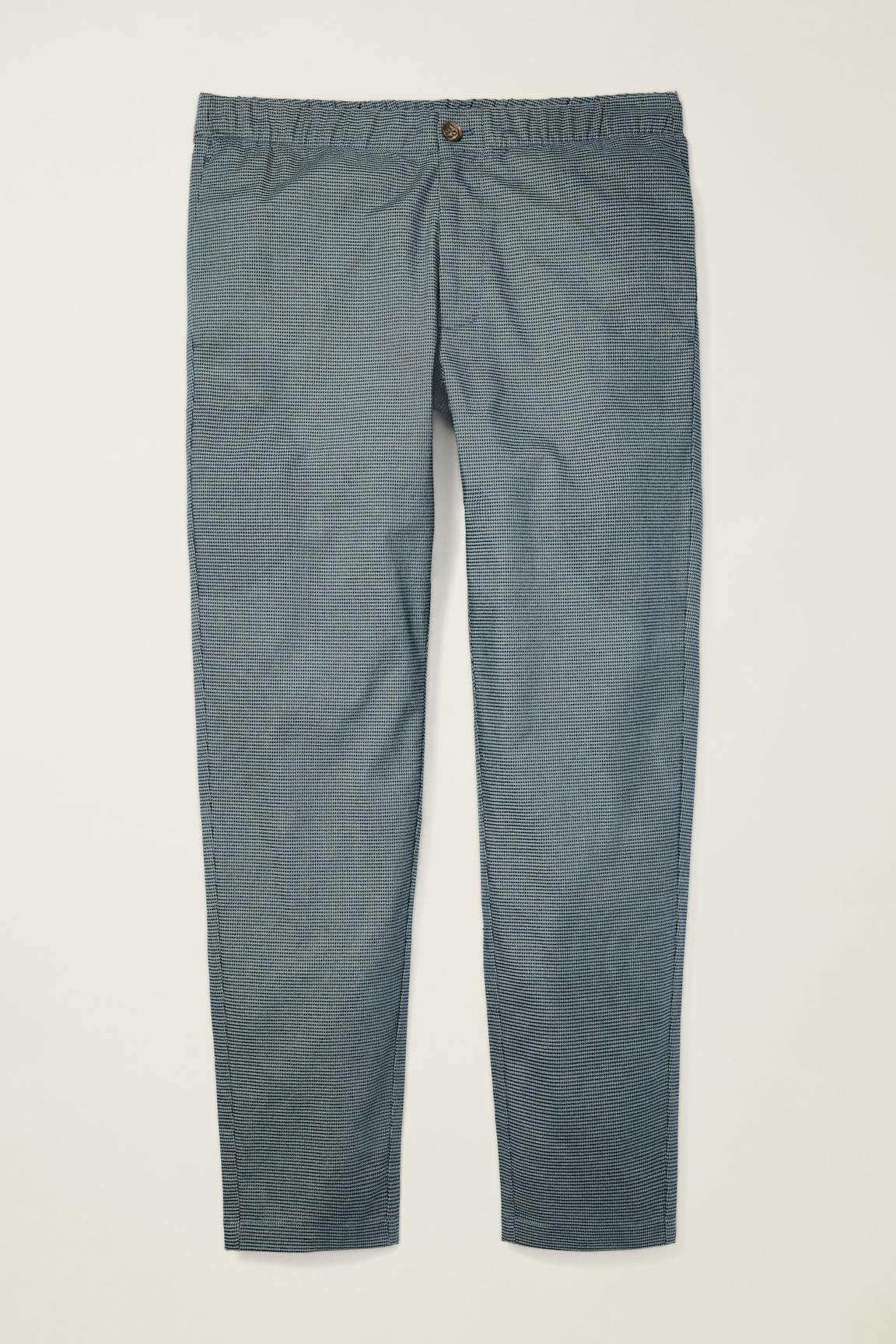 The Off Duty Pant / Bonobos - navy blue houndstooth