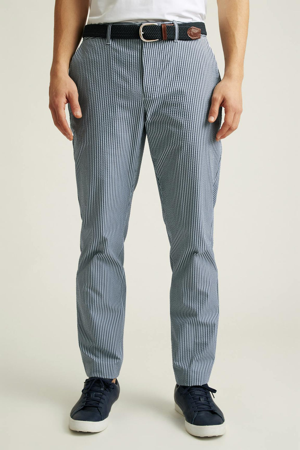 Performance Seersucker Golf Pant / Bonobos - bluesy stripe