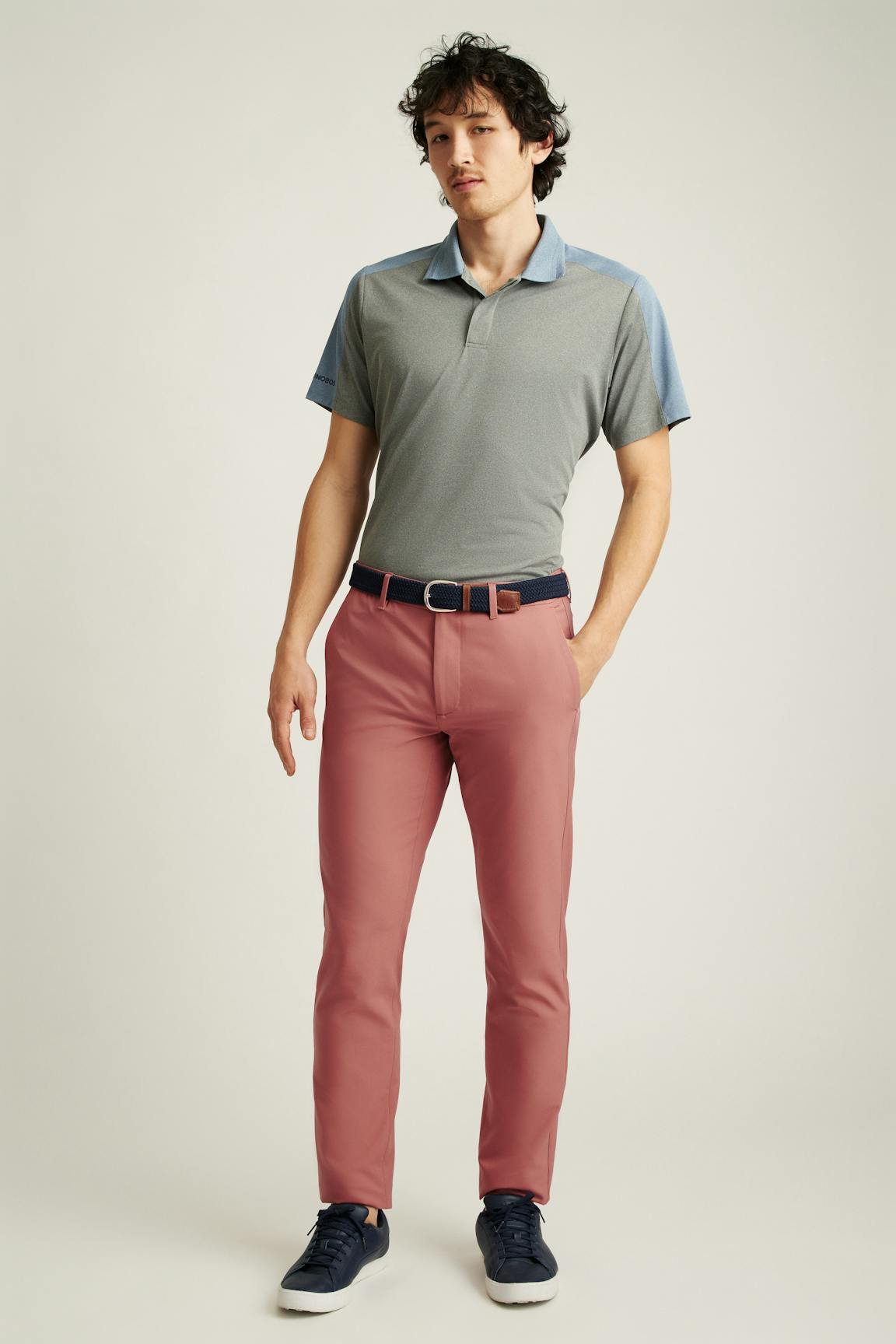 Performance Link Pants / Bonobos - withered rose