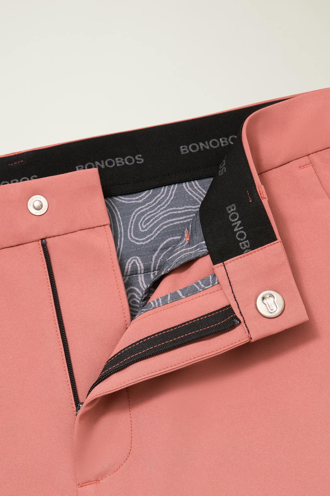 Performance Link Pants / Bonobos - withered rose