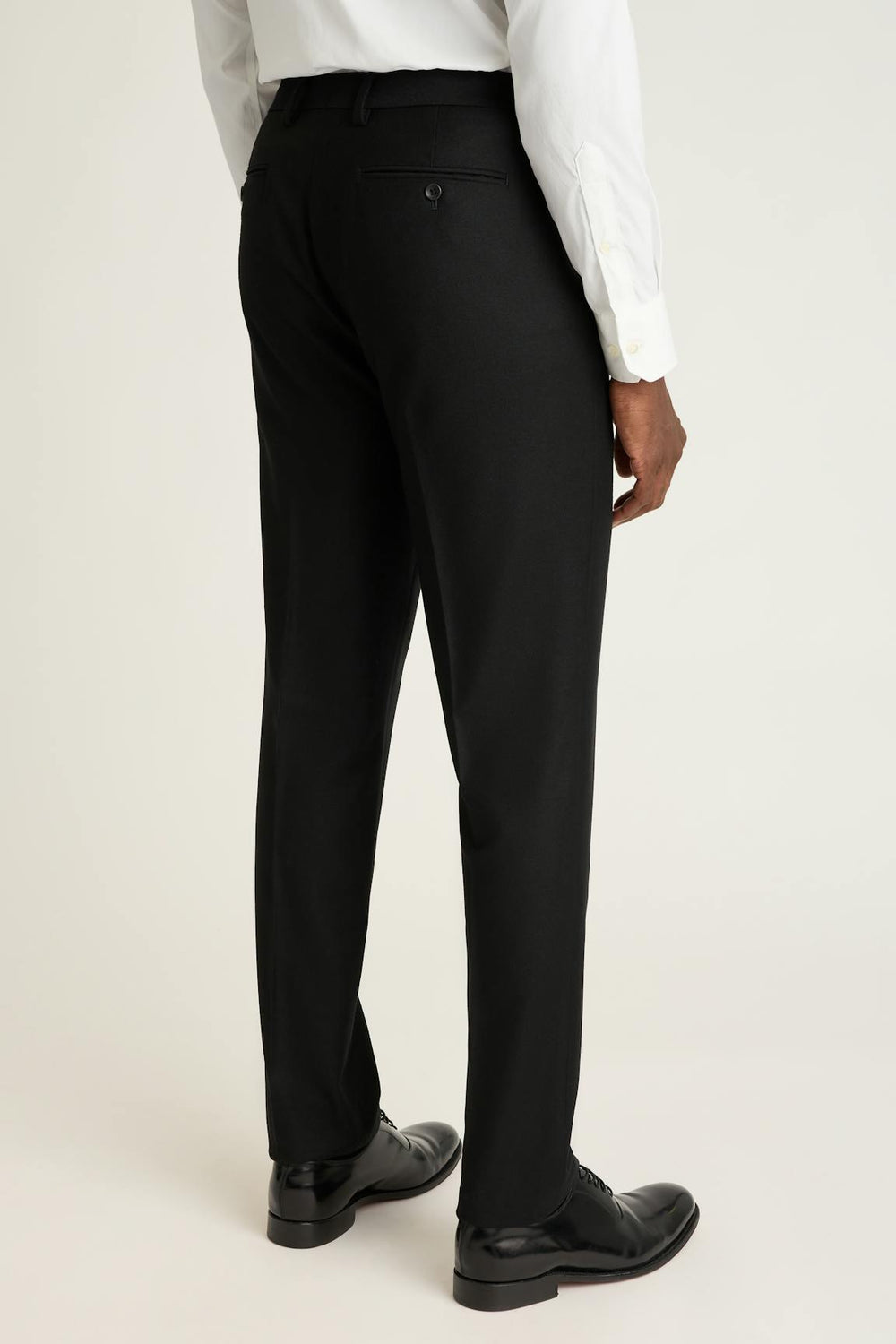 Jetsetter Italian Brushed Wool Dress Pant / Bonobos - black