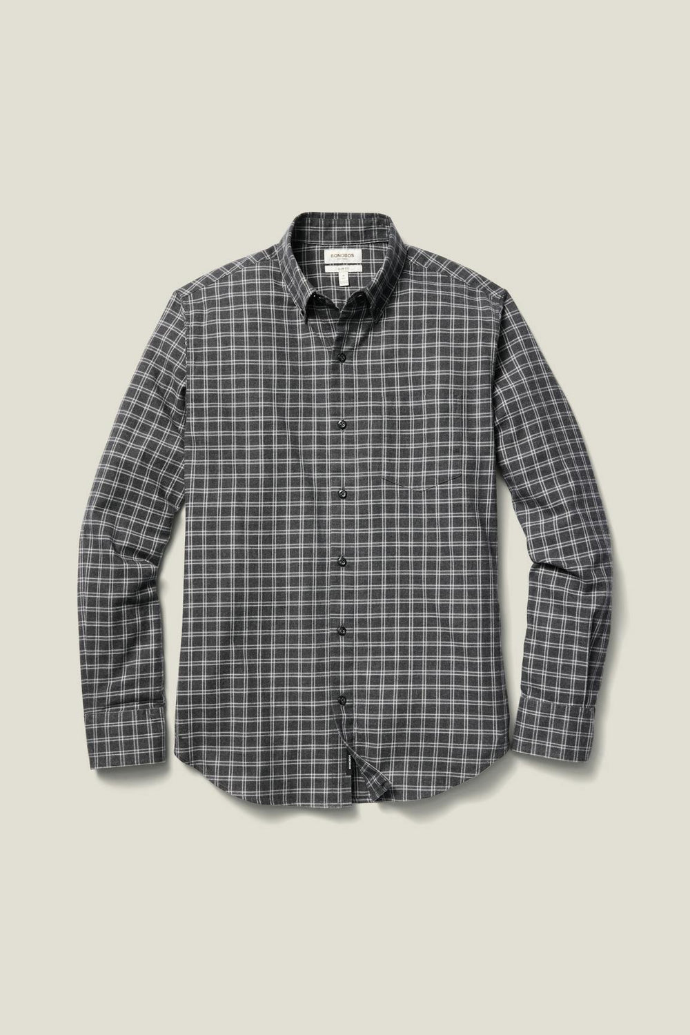Everyday Lightweight Flannel Shirt / Bonobos - charcoal newton plaid