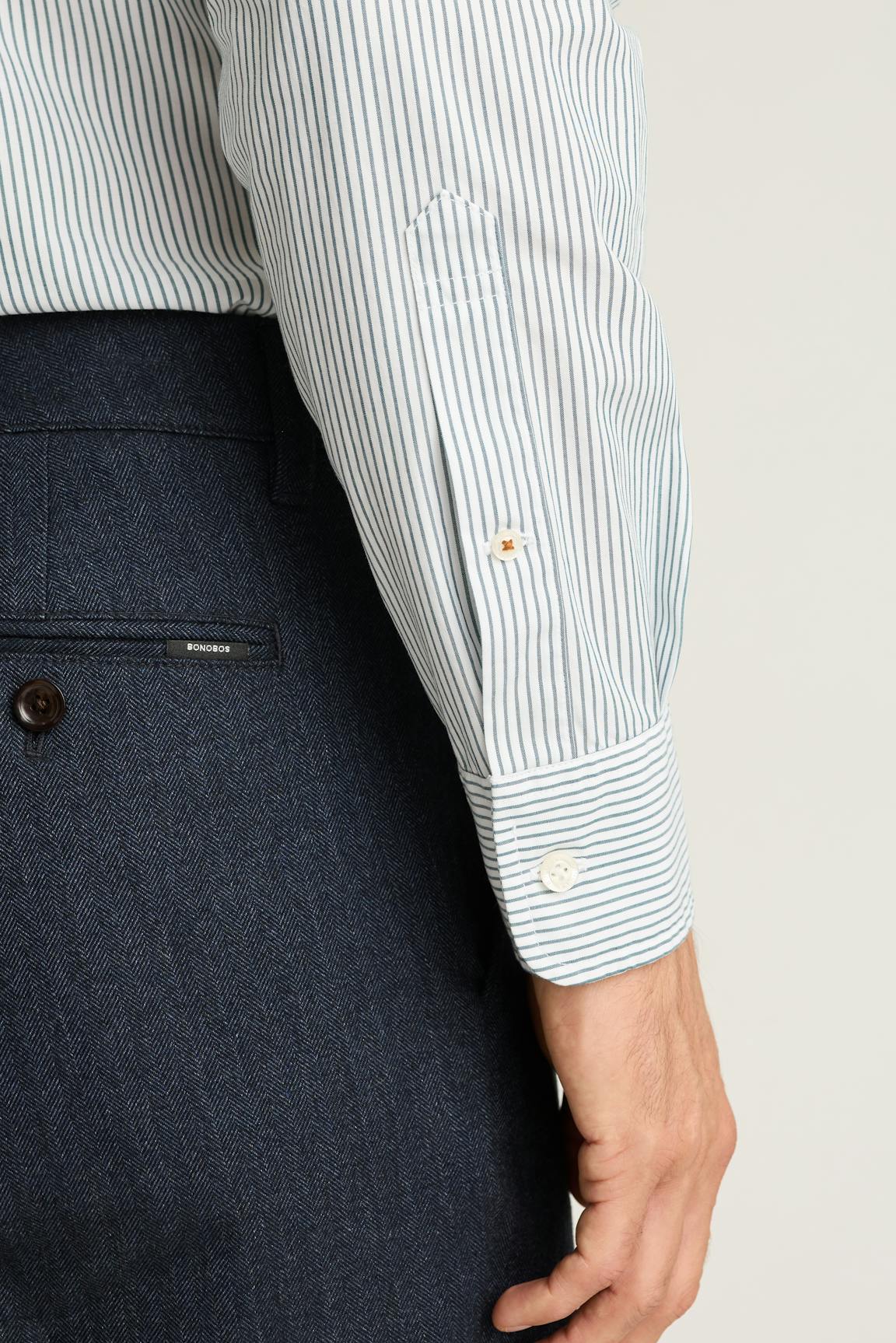Everyday Shirt / Bonobos - teal lyons stripe
