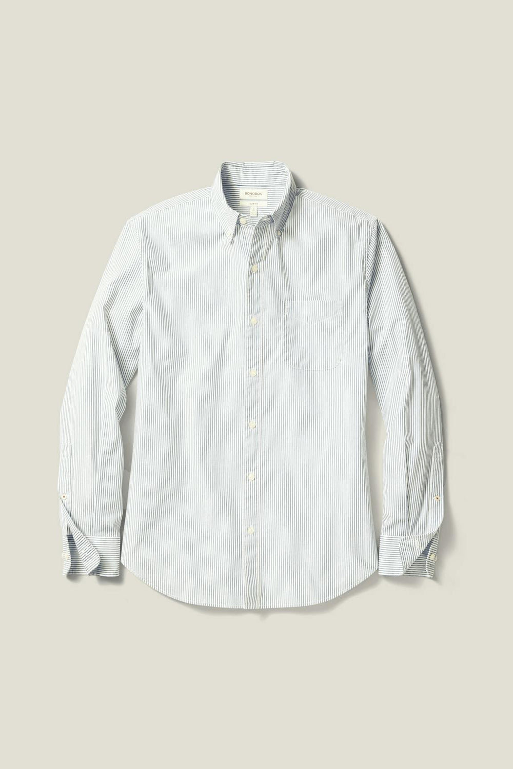 Everyday Shirt / Bonobos - teal lyons stripe