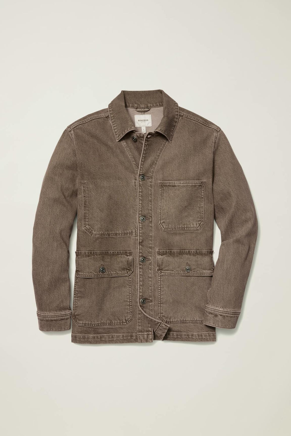 Gramercy Denim Beau Chore Jacket / Bonobos - brown vintage wash