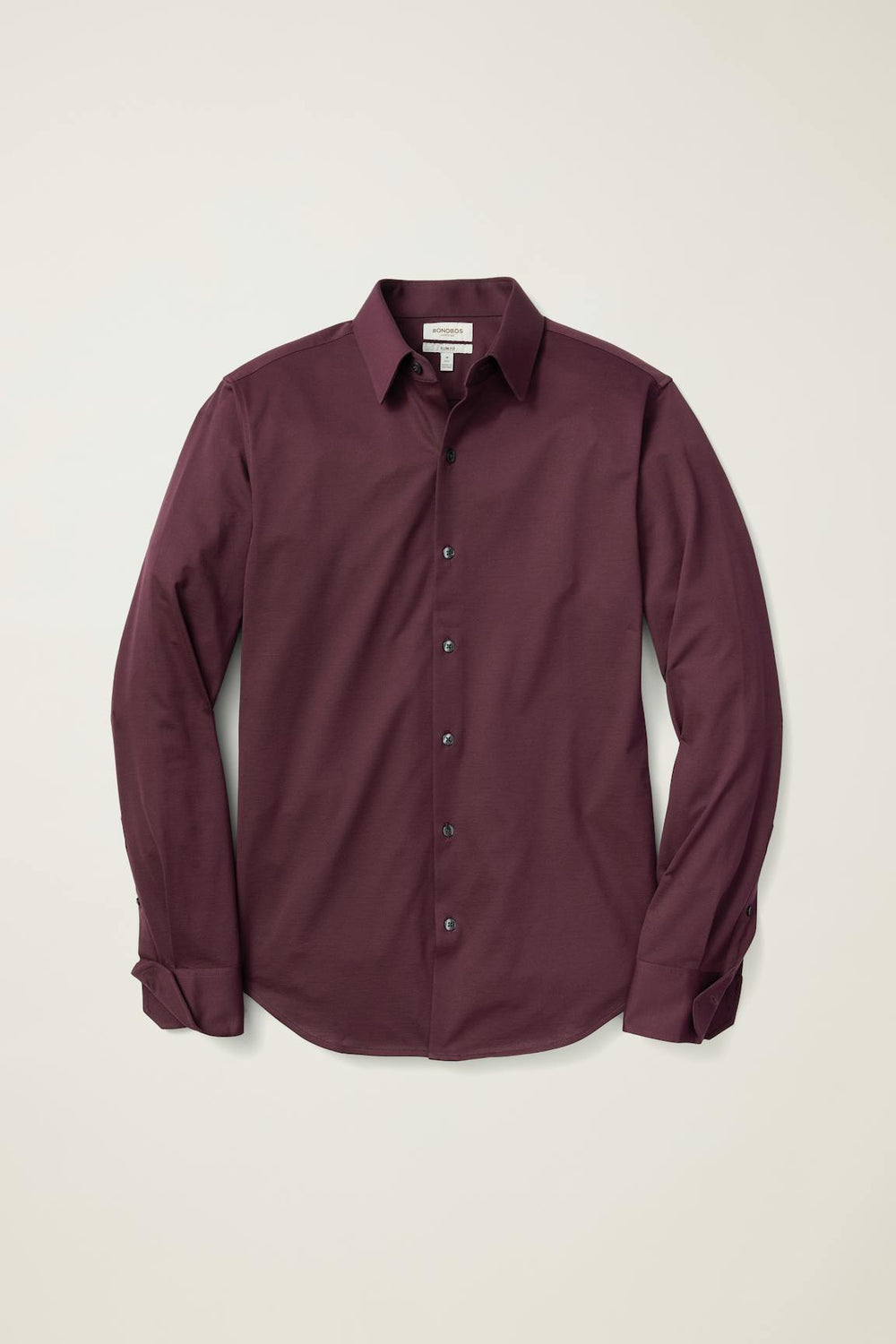 Tech Pique Button Down Shirt / Bonobos - burgundy