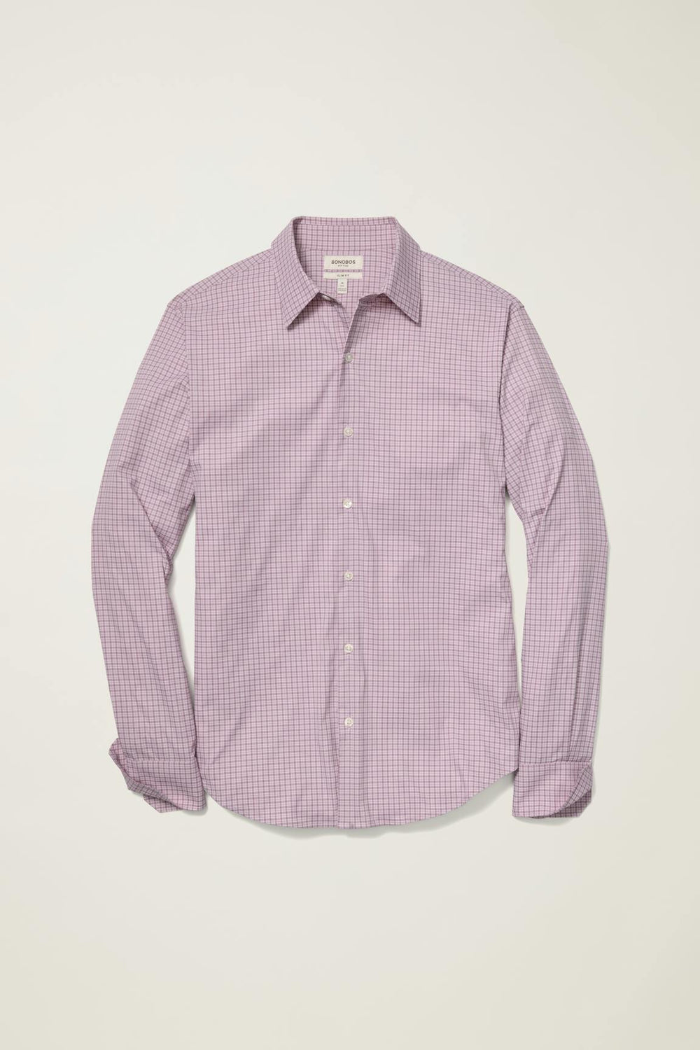 Tech Button Down Shirt / Bonobos - pink ryanly plaid