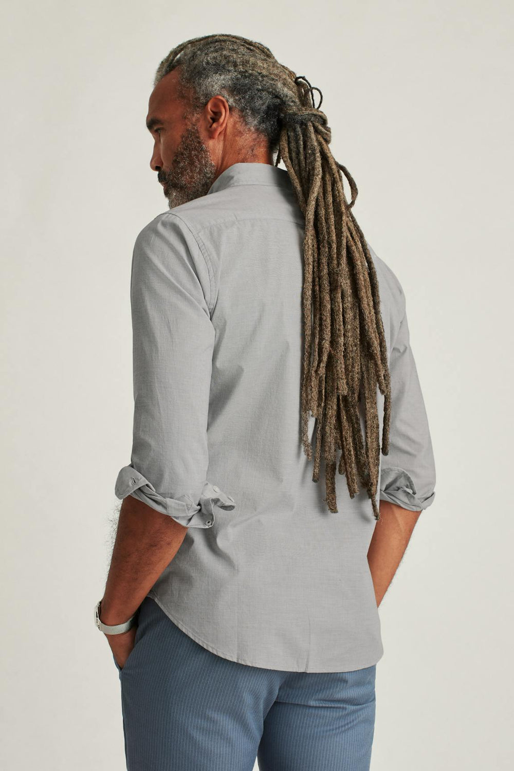 Everyday Shirt / Bonobos - grey end on end