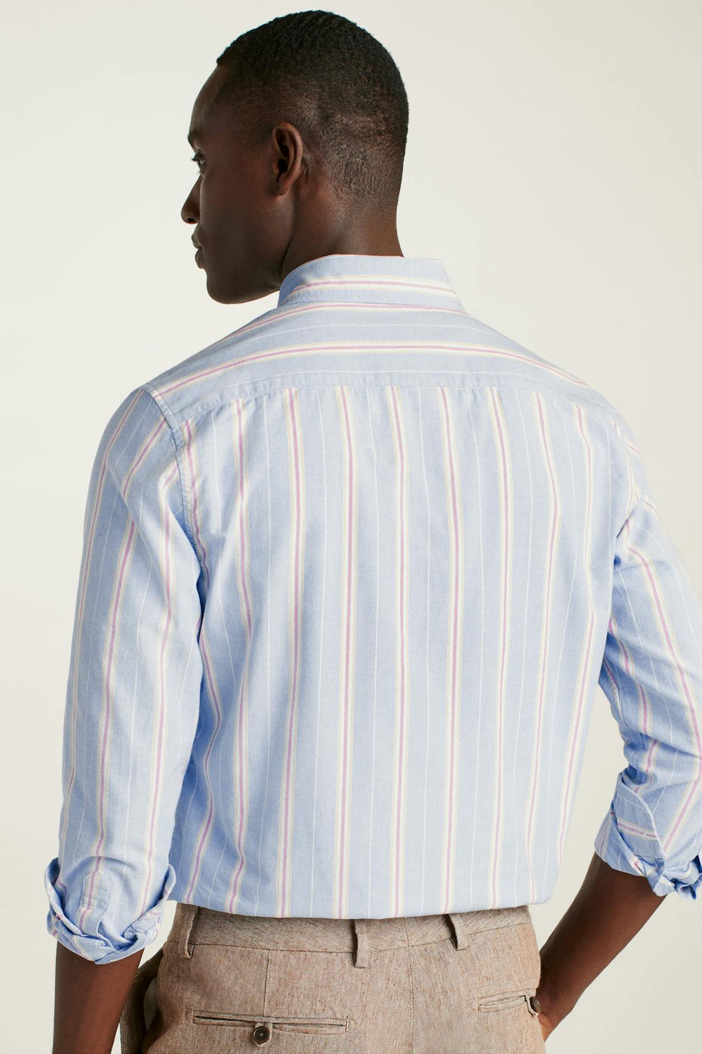 Everyday Oxford Shirt / Bonobos - hazy blue milos stripe