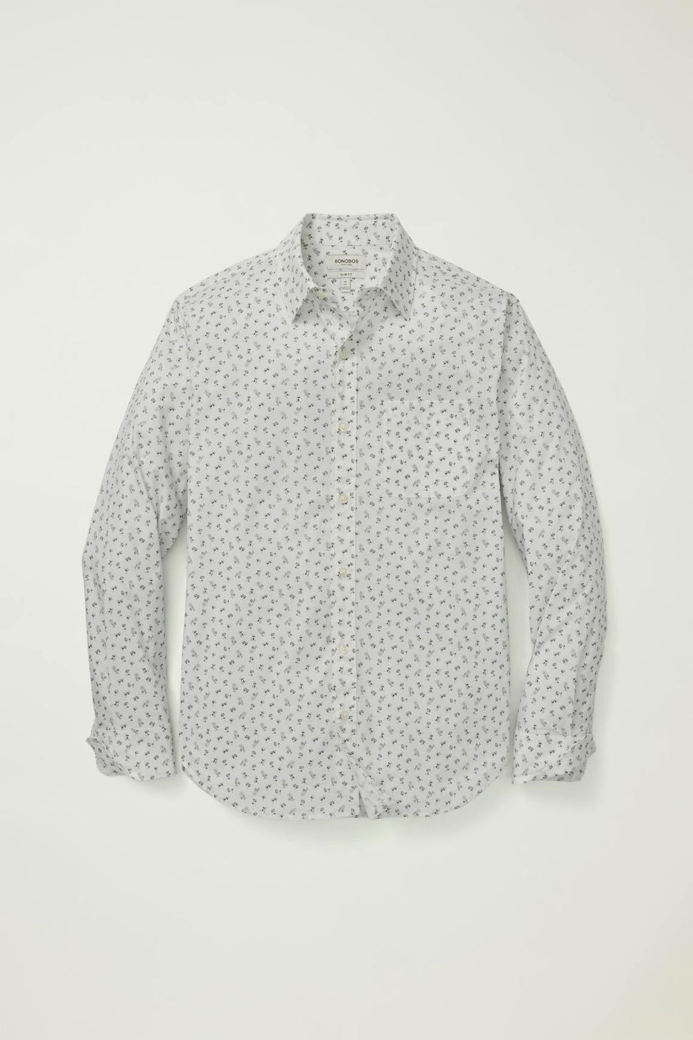 Everyday Shirt / Bonobos - blue white micro floral