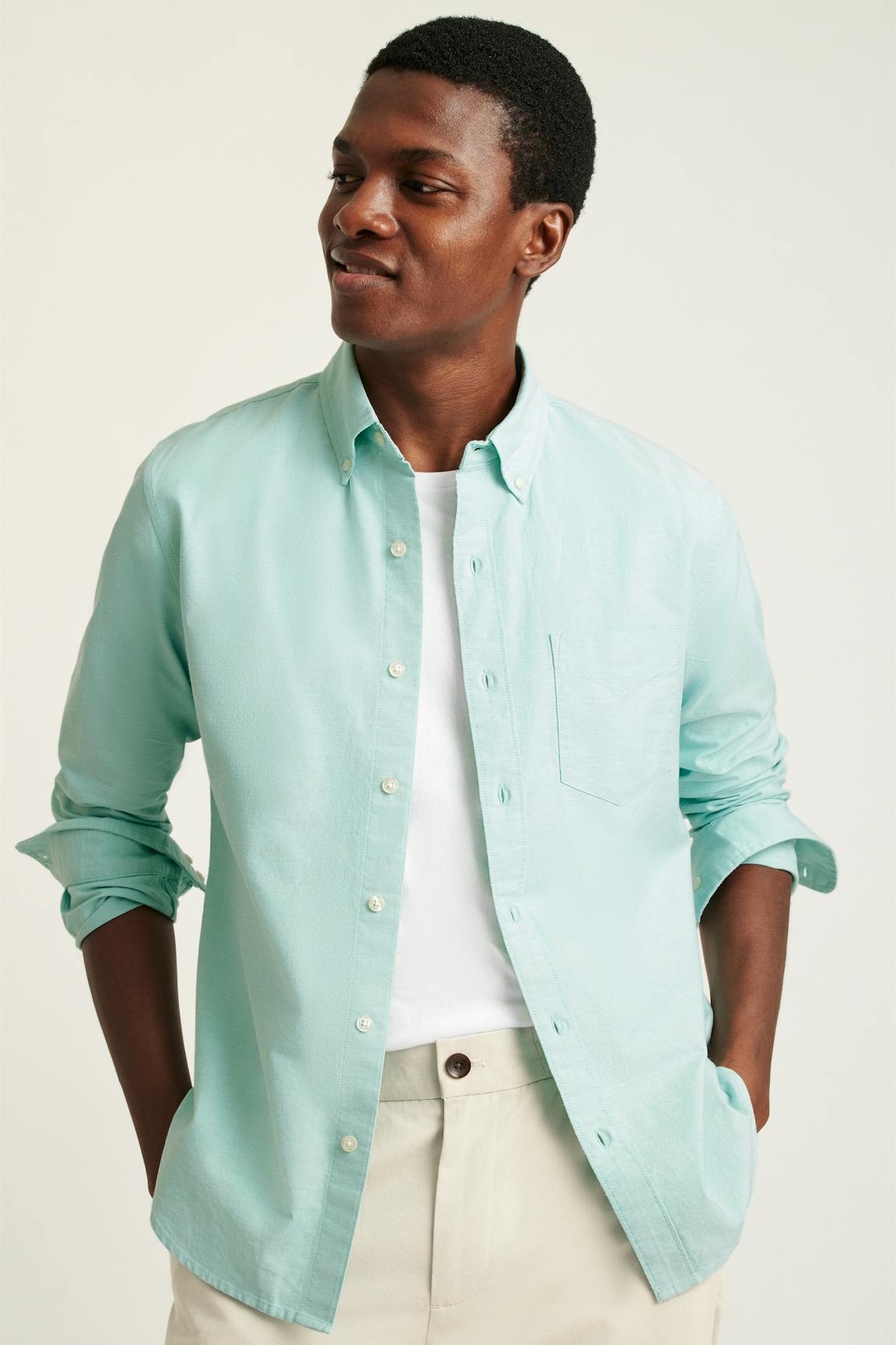 Everyday Oxford Shirt / Bonobos - seafoam