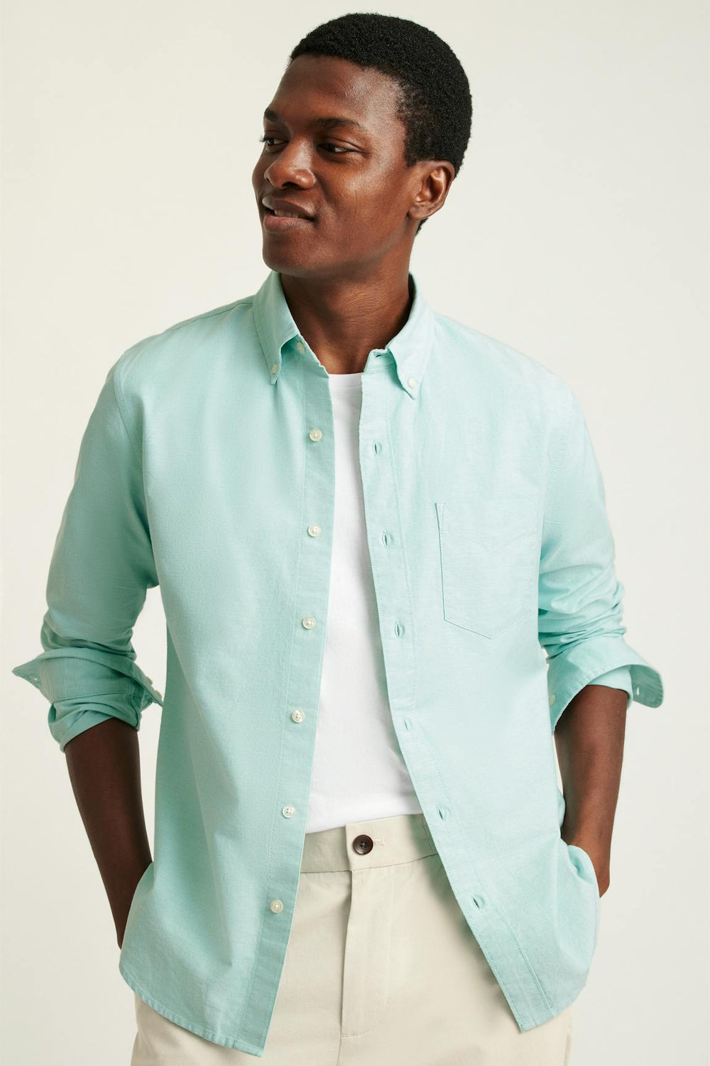 Everyday Oxford Shirt / Bonobos - seafoam