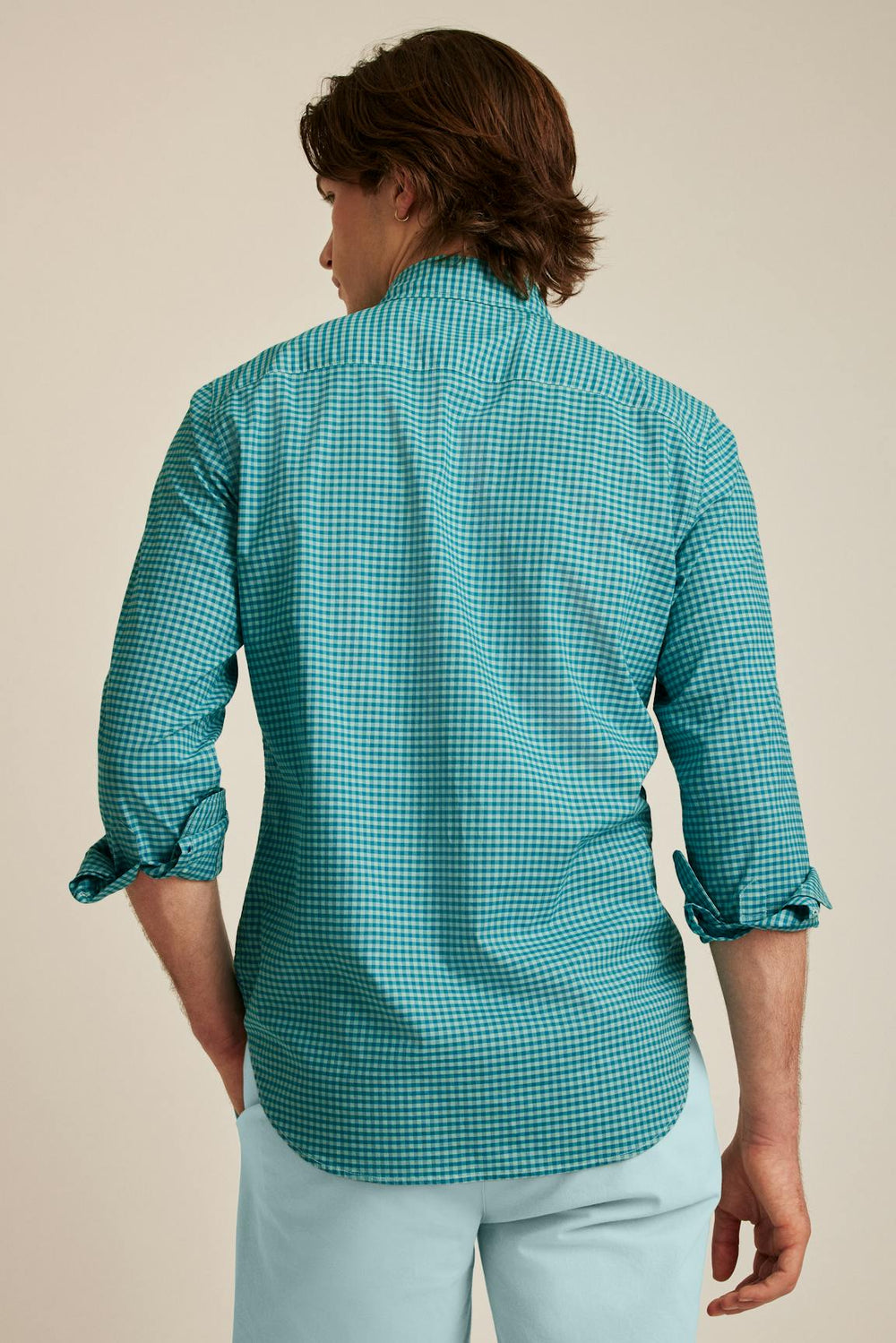 Everyday Shirt / Bonobos - blue lagoon mini gingham