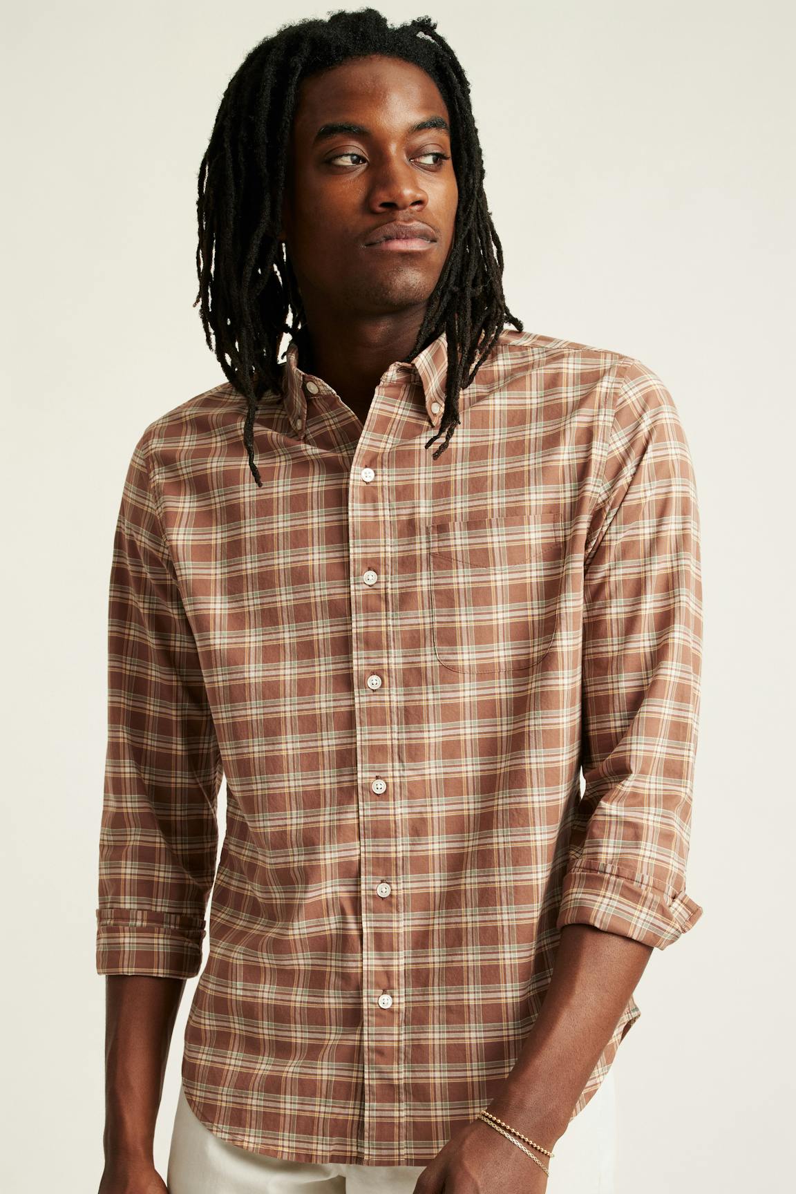 Everyday Shirt / Bonobos - brown leon plaid