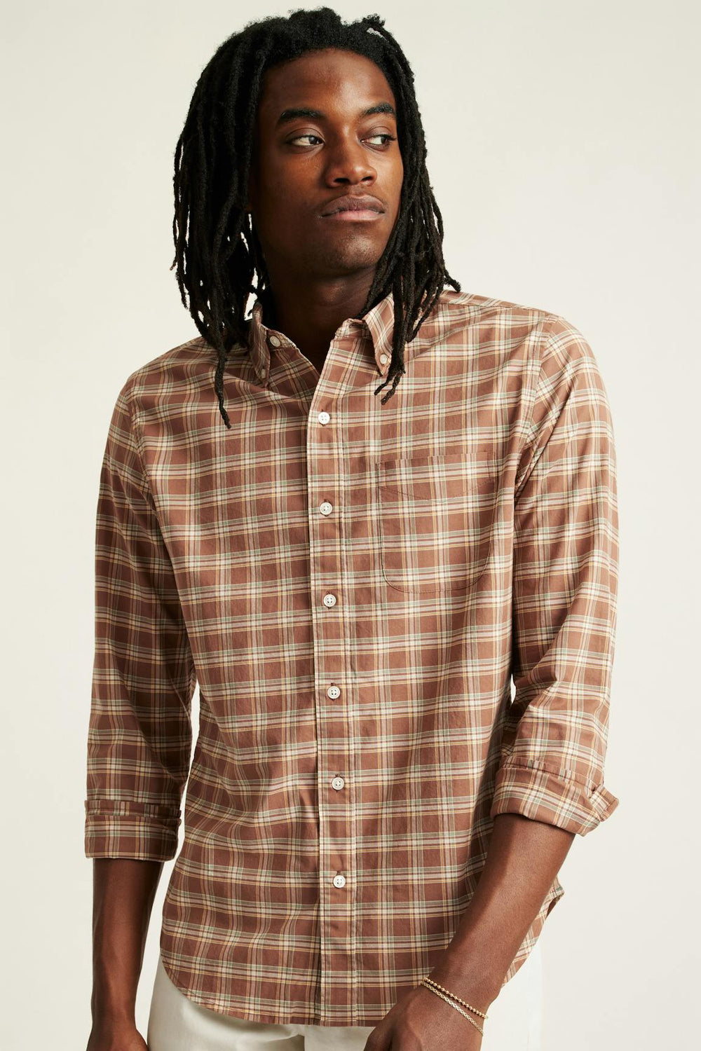 Everyday Shirt / Bonobos - brown leon plaid