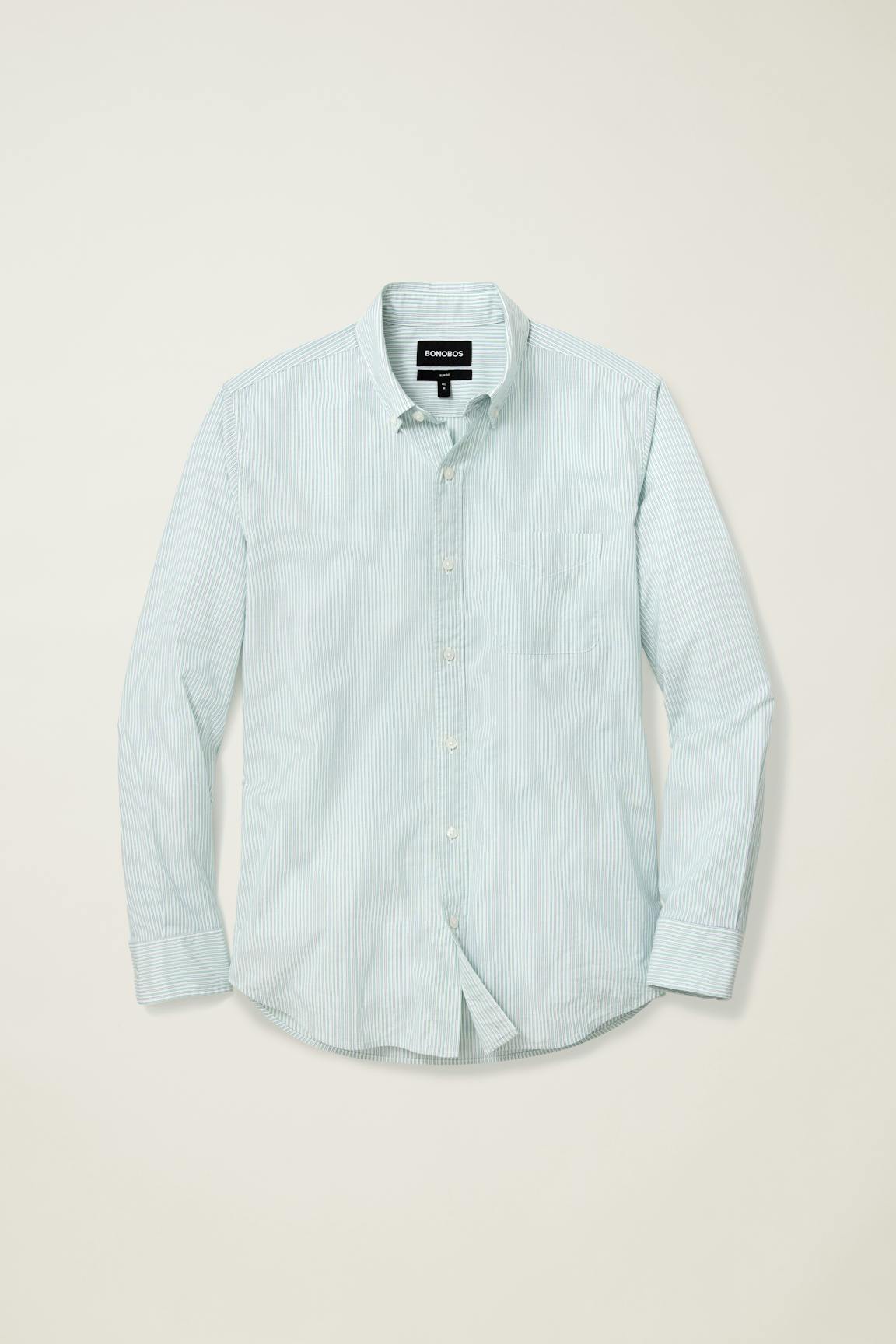 Everyday Shirt / Bonobos - blue green stripe