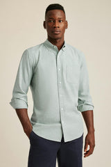 Everyday Shirt / Bonobos - sage chambray dobby dot