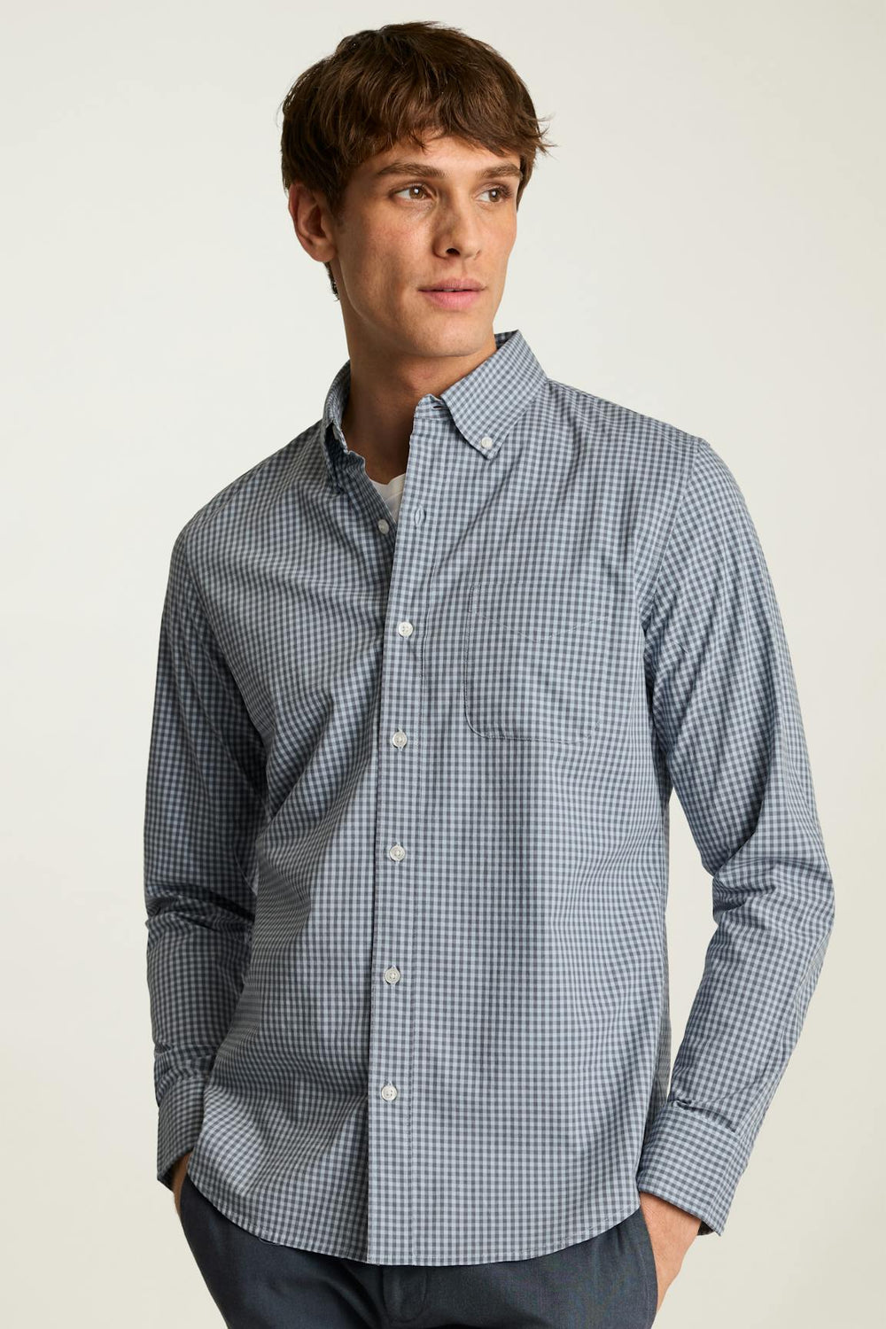 Everyday Shirt / Bonobos - navy blue raleigh gingham