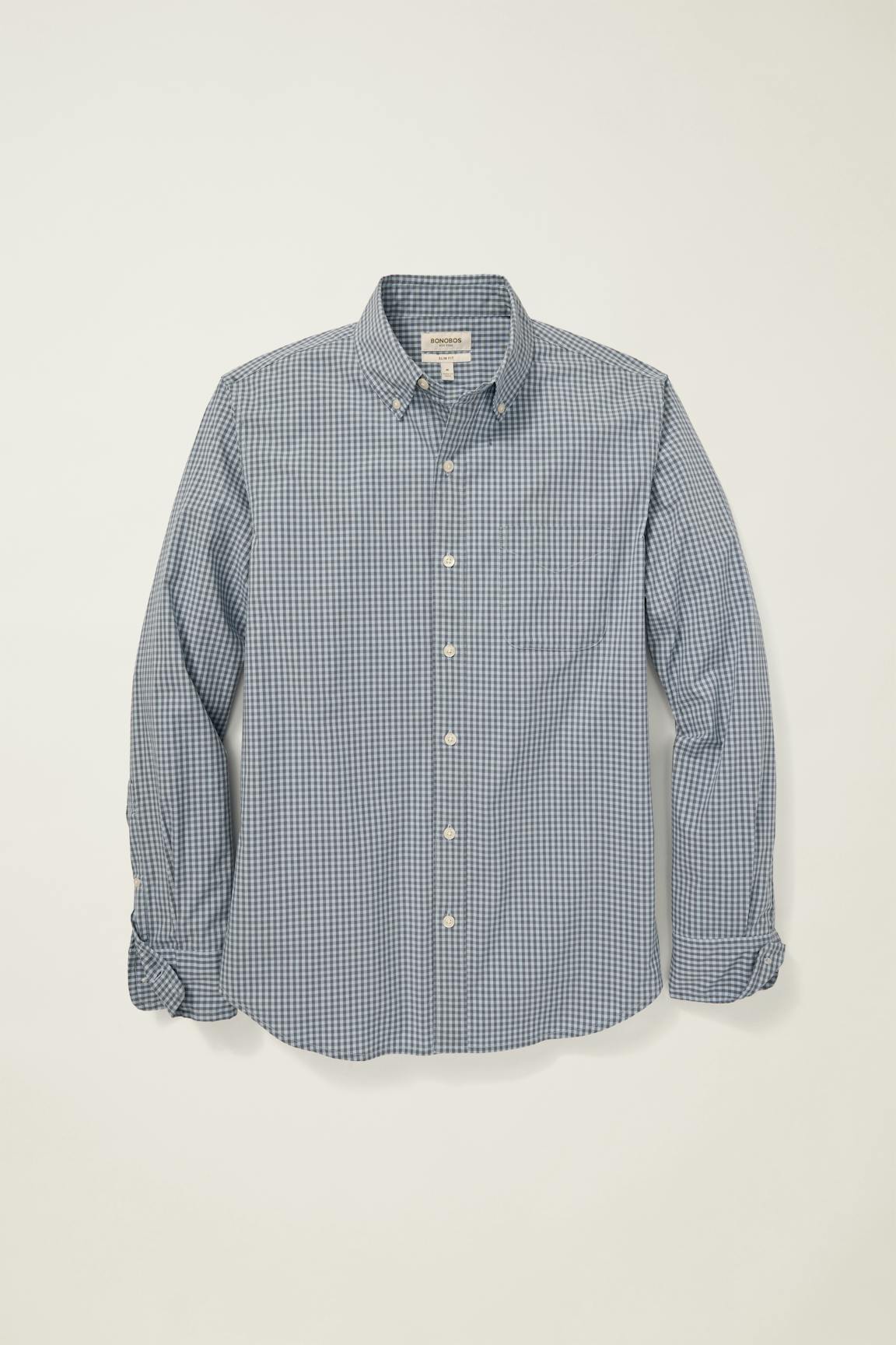 Everyday Shirt / Bonobos - navy blue raleigh gingham