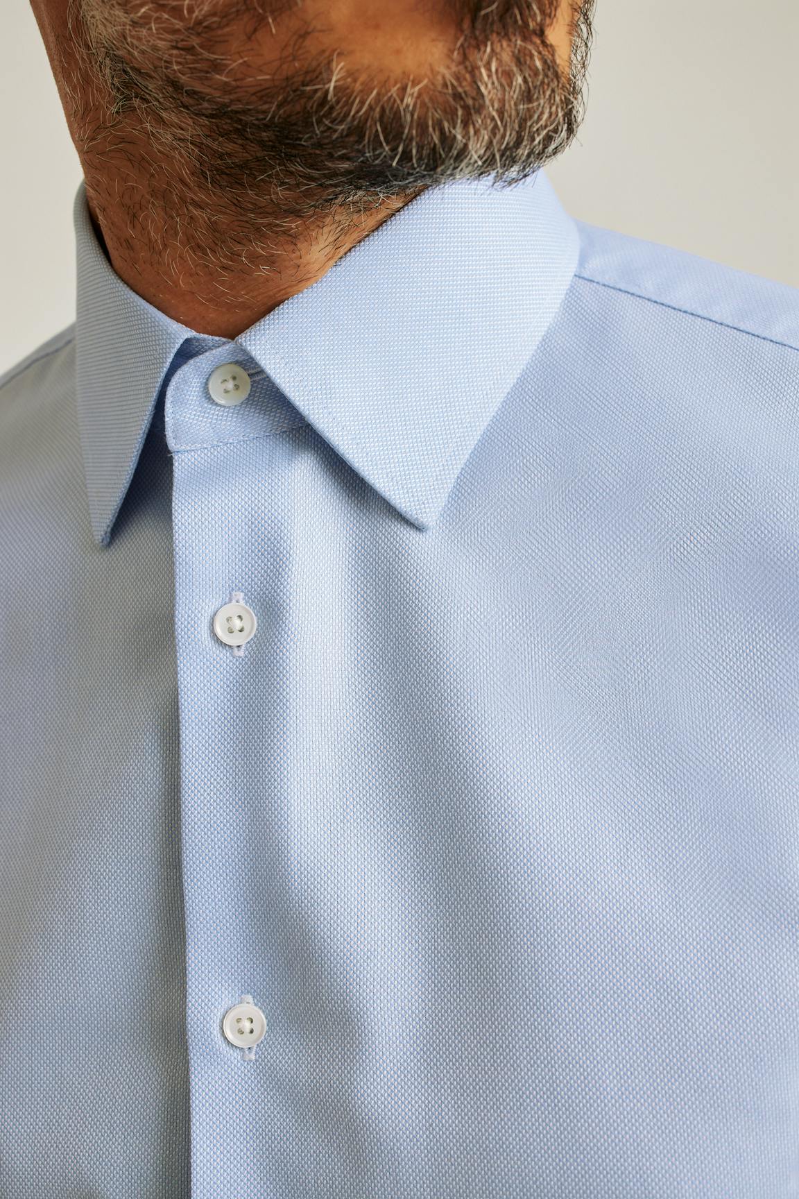 Jetsetter Premium Dress Shirt / Bonobos - blue dobby