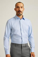 Jetsetter Premium Dress Shirt / Bonobos - blue dobby