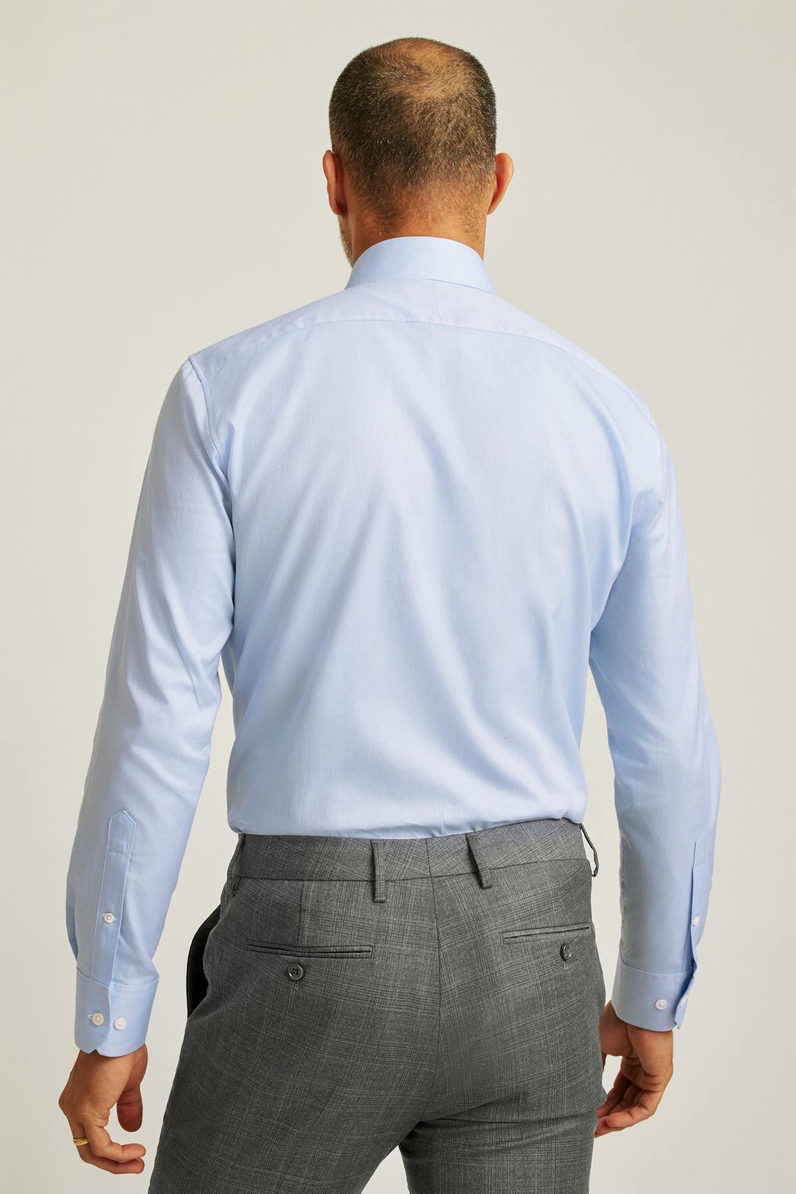 Jetsetter Premium Dress Shirt / Bonobos - blue dobby