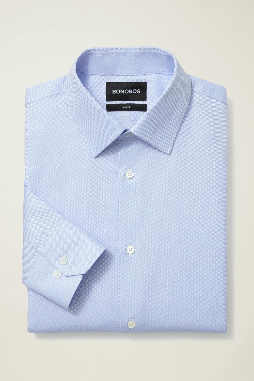 Jetsetter Premium Dress Shirt / Bonobos - blue dobby