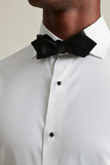 Empire Stretch Tuxedo Shirt / Bonobos - white with studs