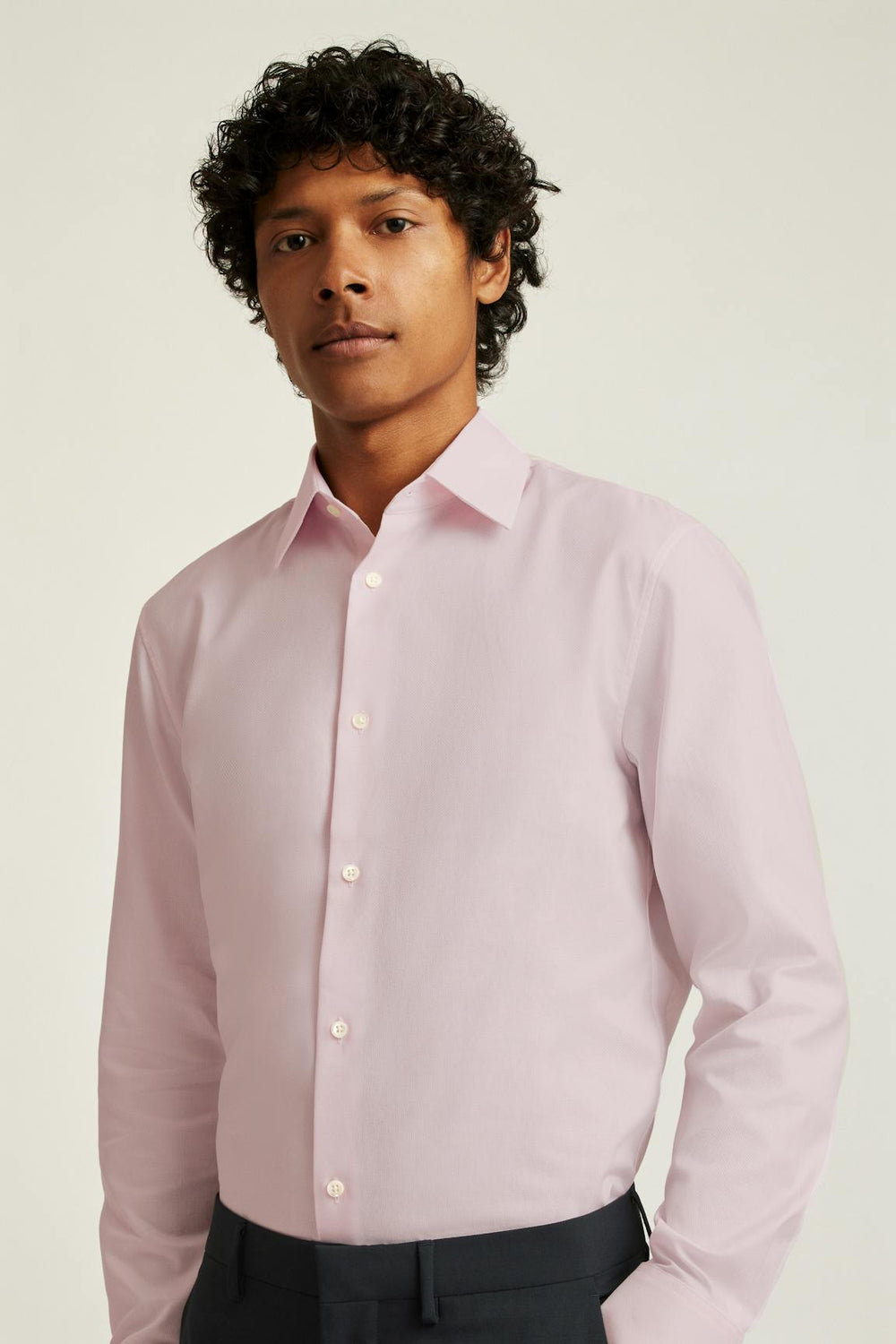 Jetsetter Premium Dress Shirt / Bonobos - pink dobby