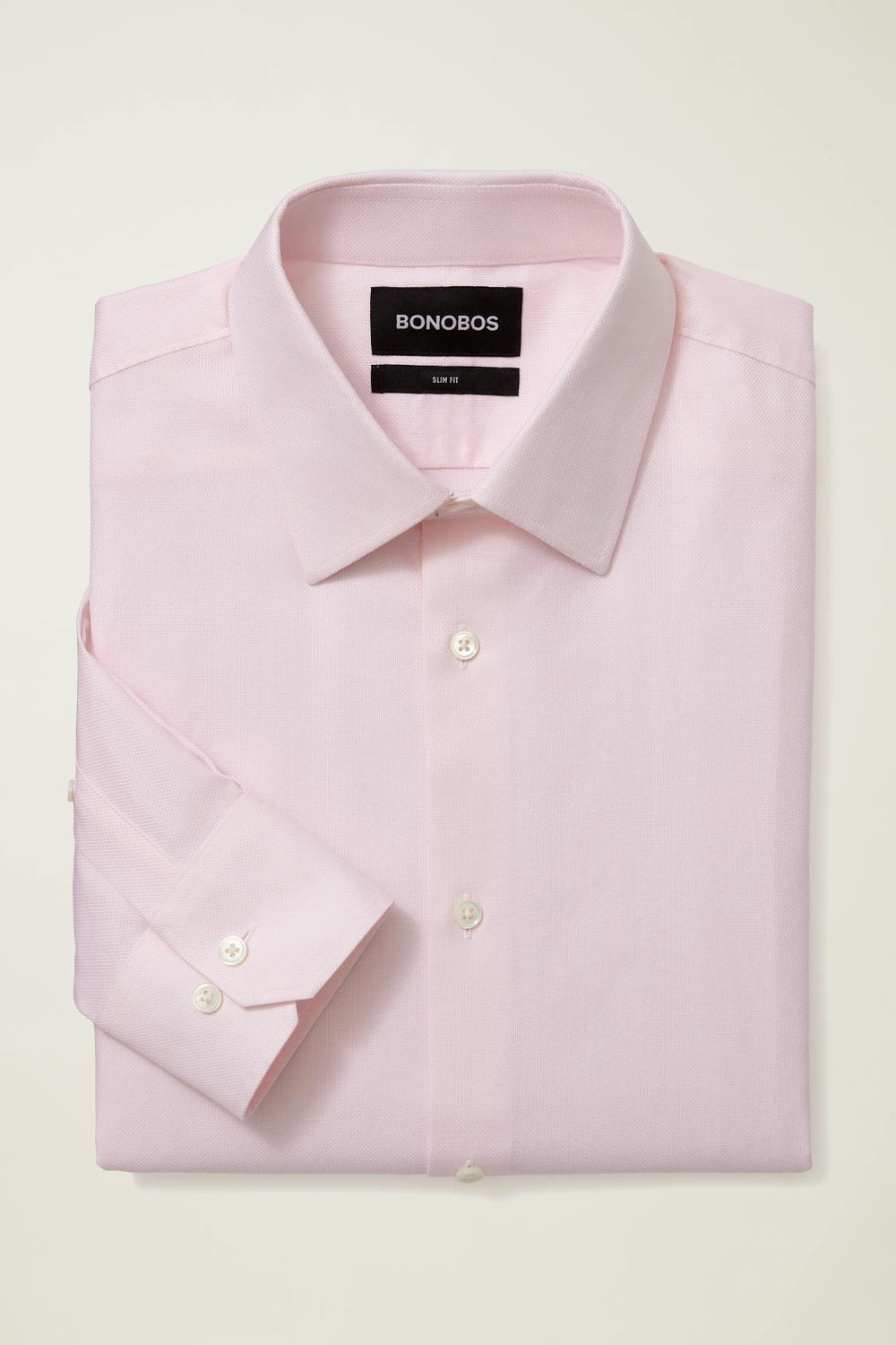 Jetsetter Premium Dress Shirt / Bonobos - pink dobby