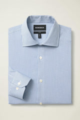 Jetsetter Stretch Dress Shirt - Athletic Fit / Bonobos - navy mini check