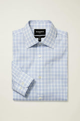 Jetsetter Stretch Dress Shirt - Athletic Fit / Bonobos - blue myrtle check