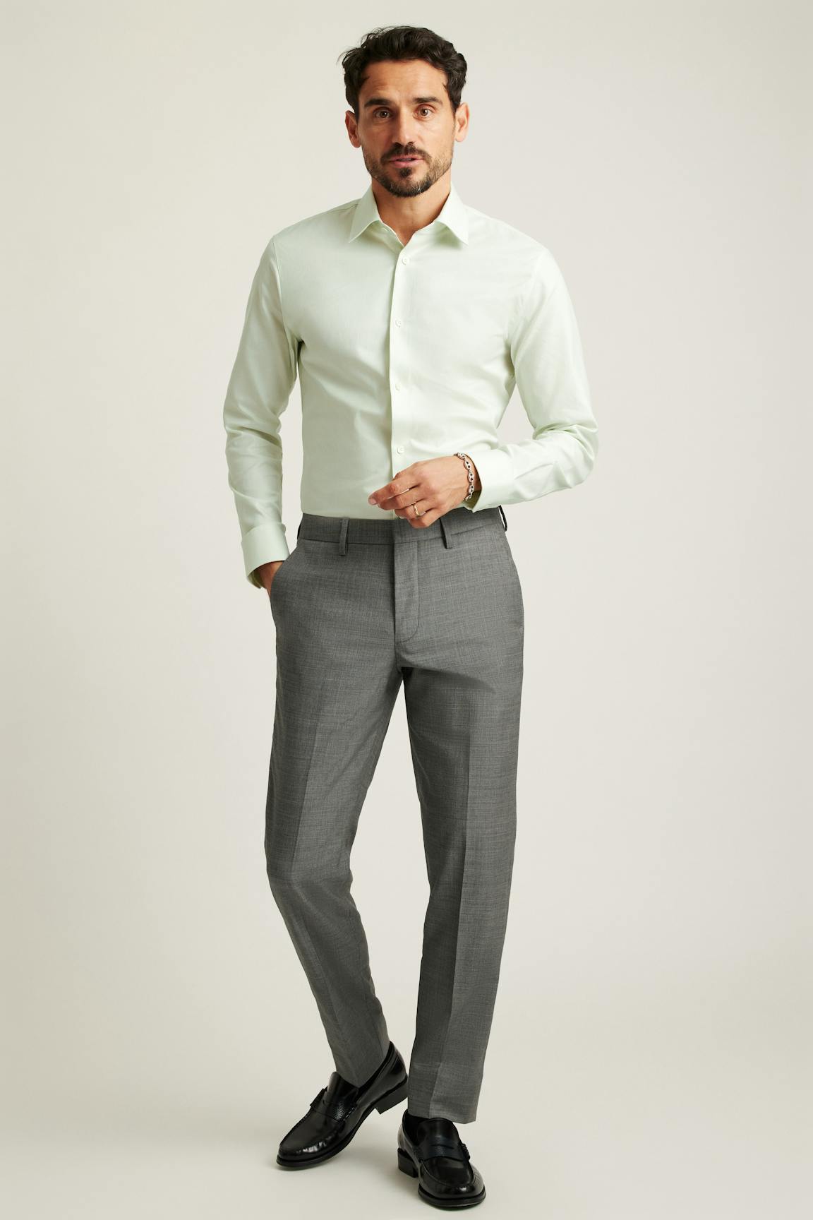 Jetsetter Premium Dress Shirt / Bonobos - mint green dobby