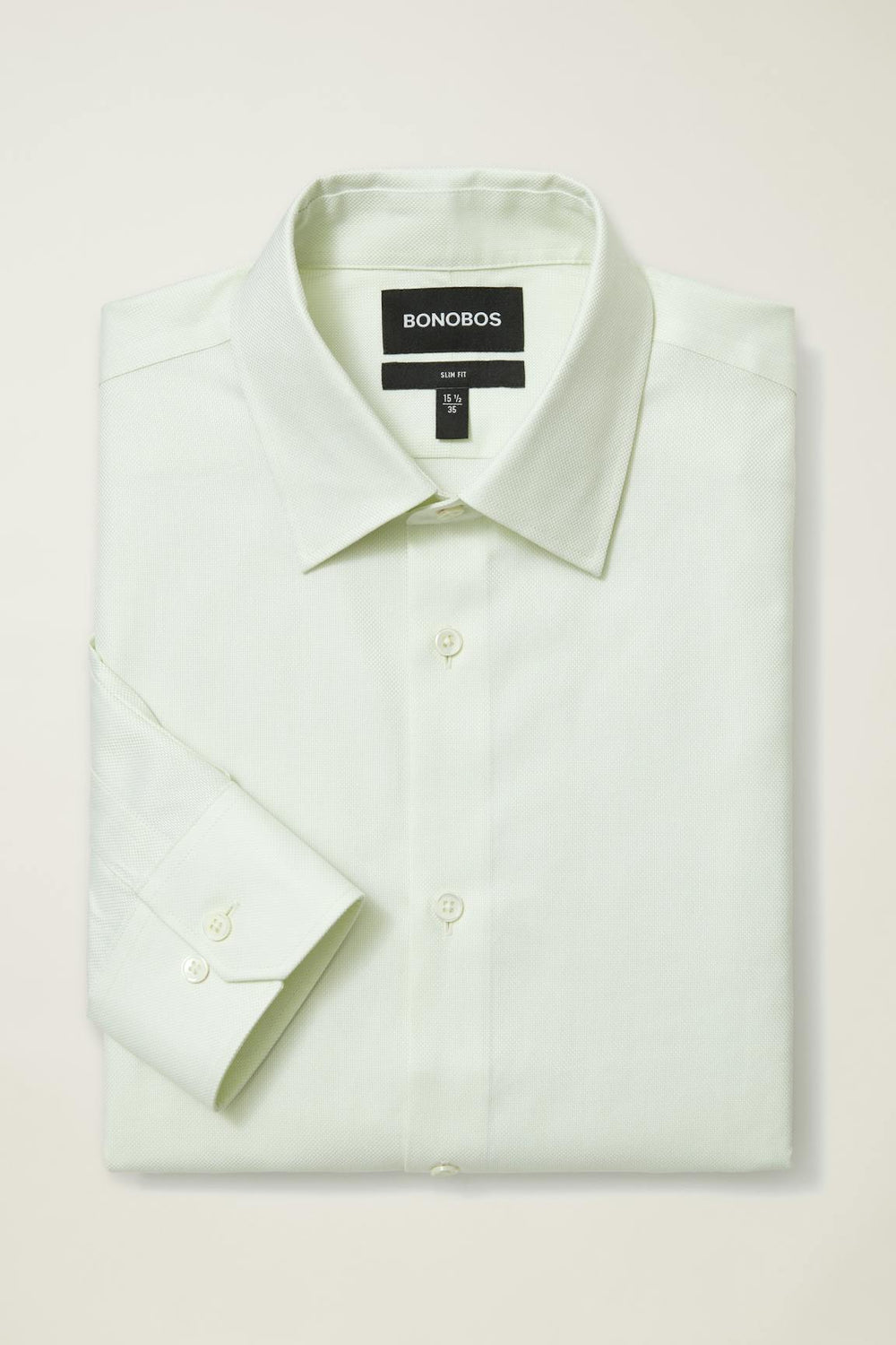 Jetsetter Premium Dress Shirt / Bonobos - mint green dobby
