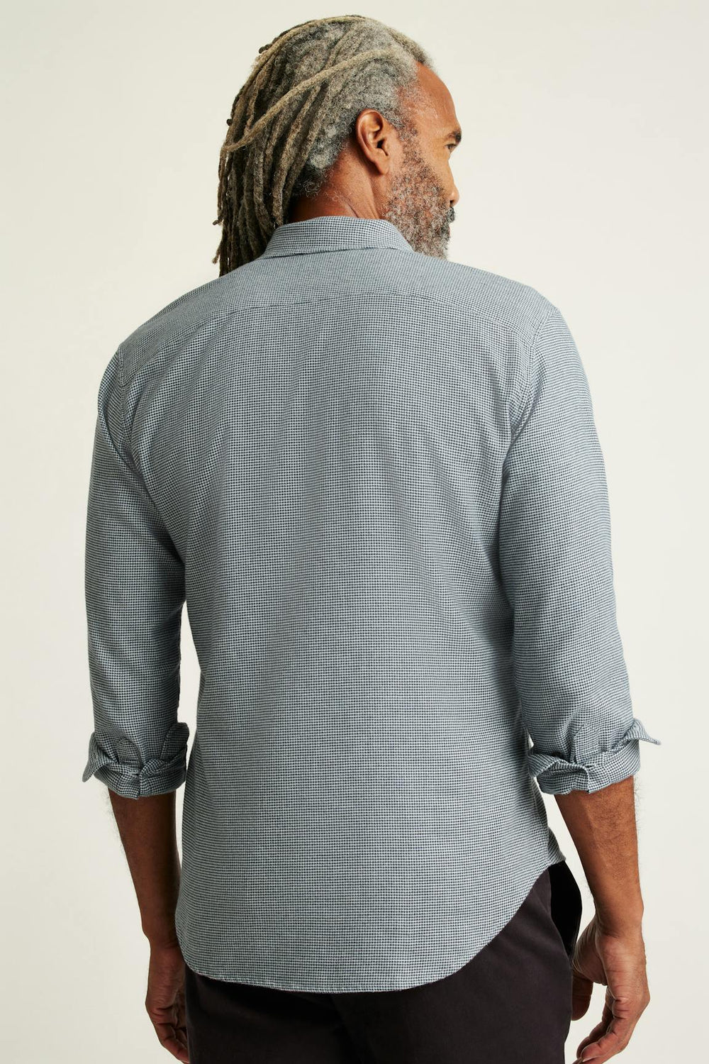 Everyday Lightweight Flannel Shirt / Bonobos - navy grey houndstooth